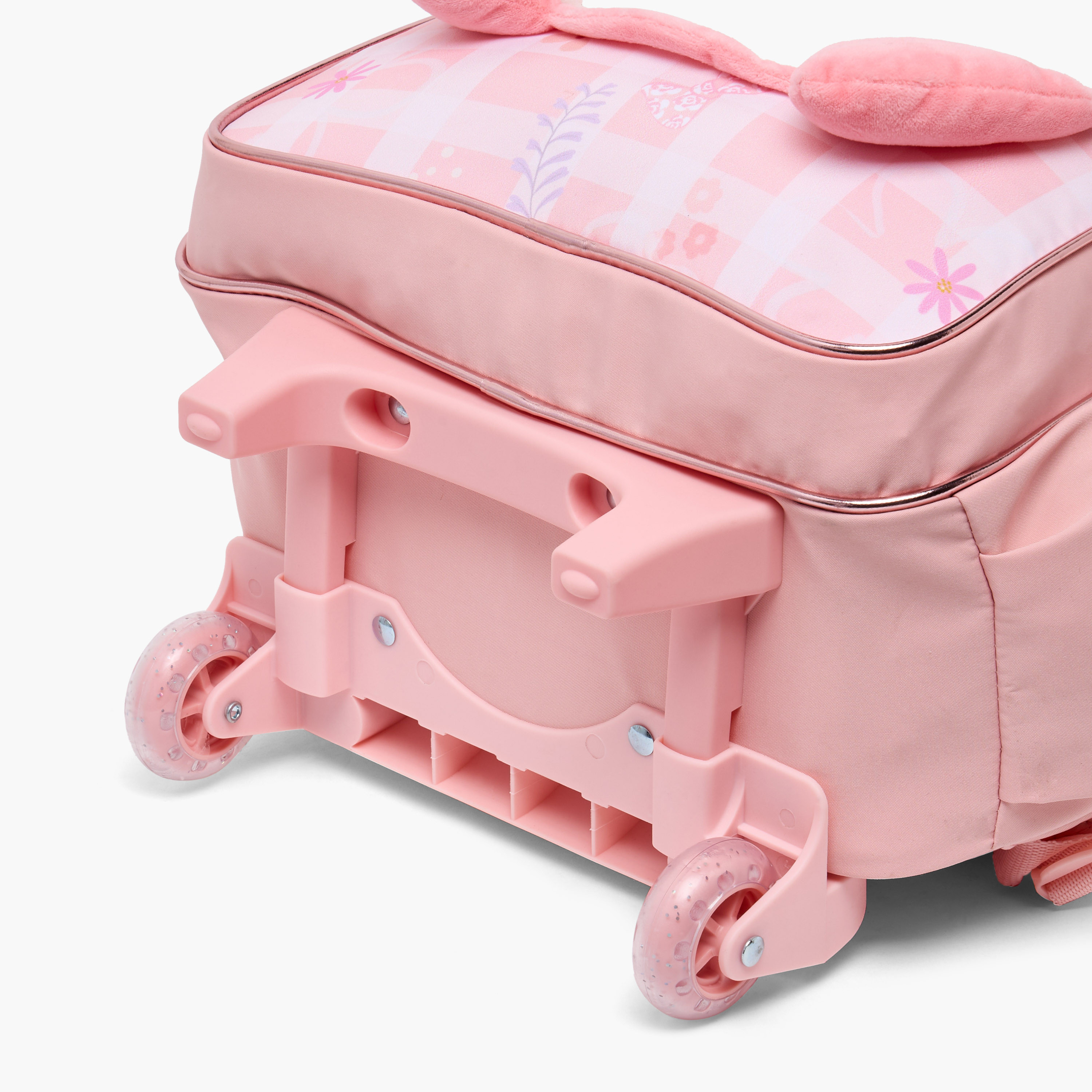 شنطة ترولي بطبعة ماري مع عجلات متينة للبنات بعمر 5 إلى 8 سنوات من ديزني - 16 بوصة-school-bagsandbackpacks-trolleybags-image-12