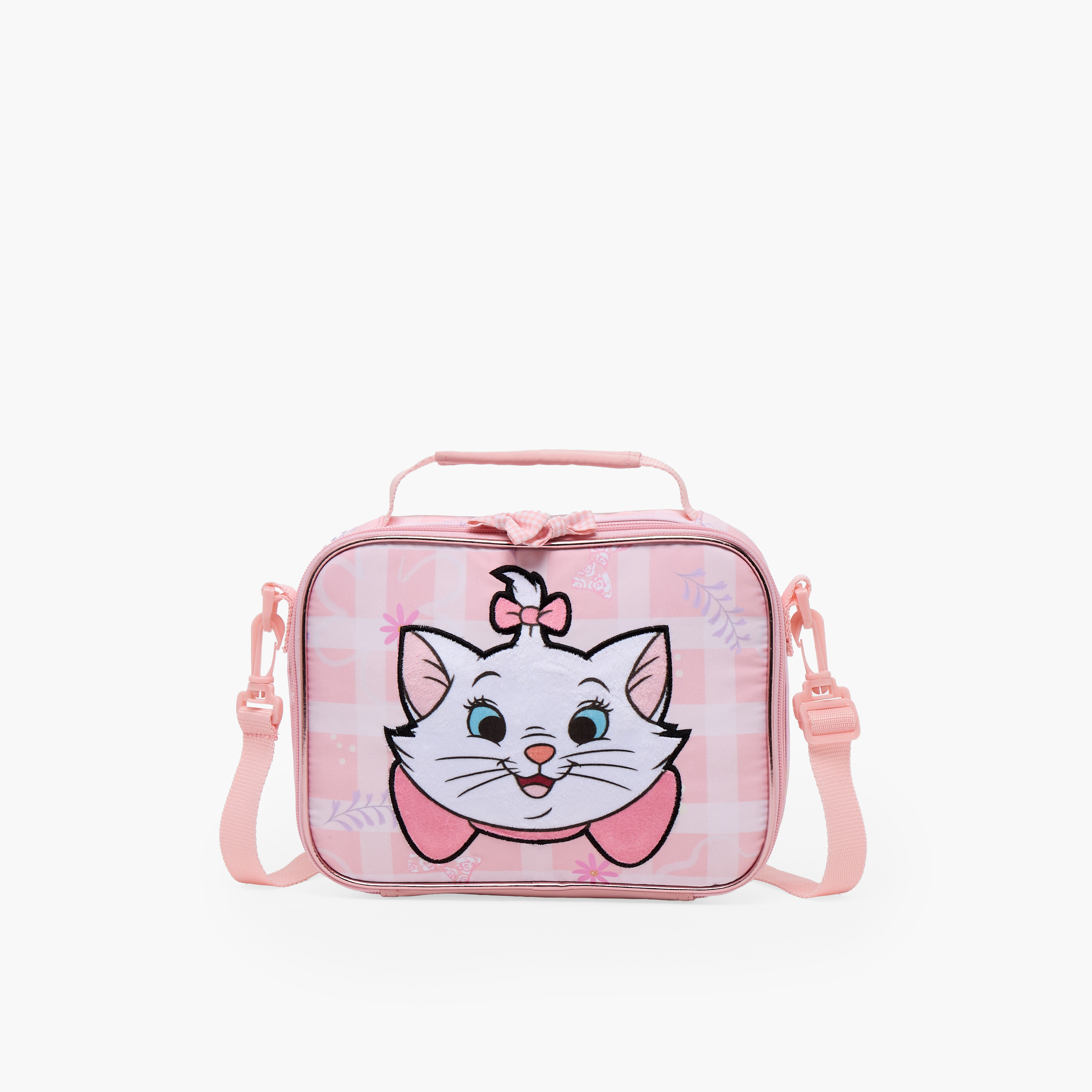 شنطة غداء بطبعة ماري للبنات من 5-8 سنوات مع حزام قابل للفصل من ديزني-school-lunchessentials-lunchbags-image-1