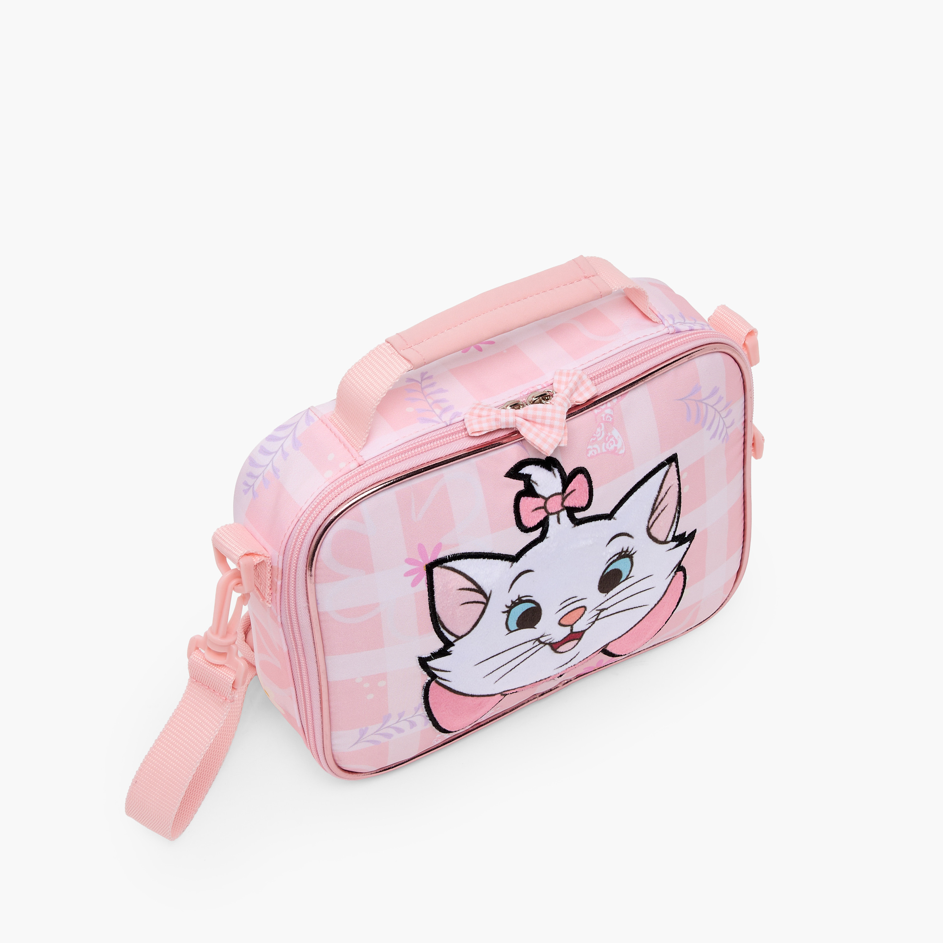 شنطة غداء بطبعة ماري للبنات من 5-8 سنوات مع حزام قابل للفصل من ديزني-school-lunchessentials-lunchbags-image-2