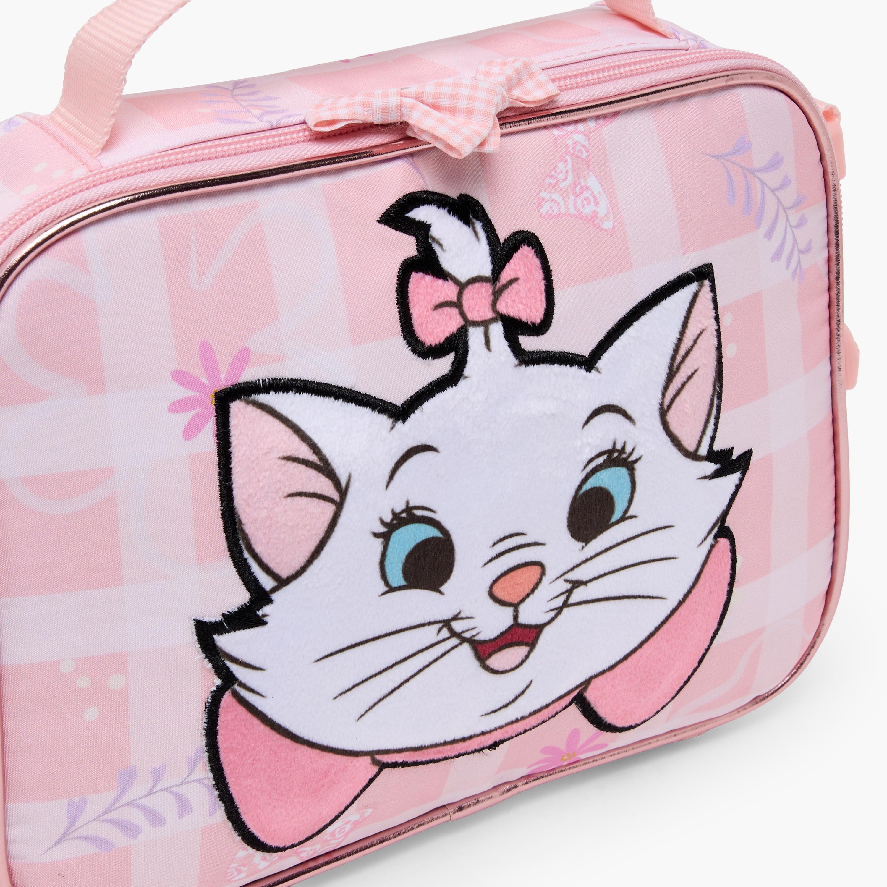 شنطة غداء بطبعة ماري للبنات من 5-8 سنوات مع حزام قابل للفصل من ديزني-school-lunchessentials-lunchbags-image-3