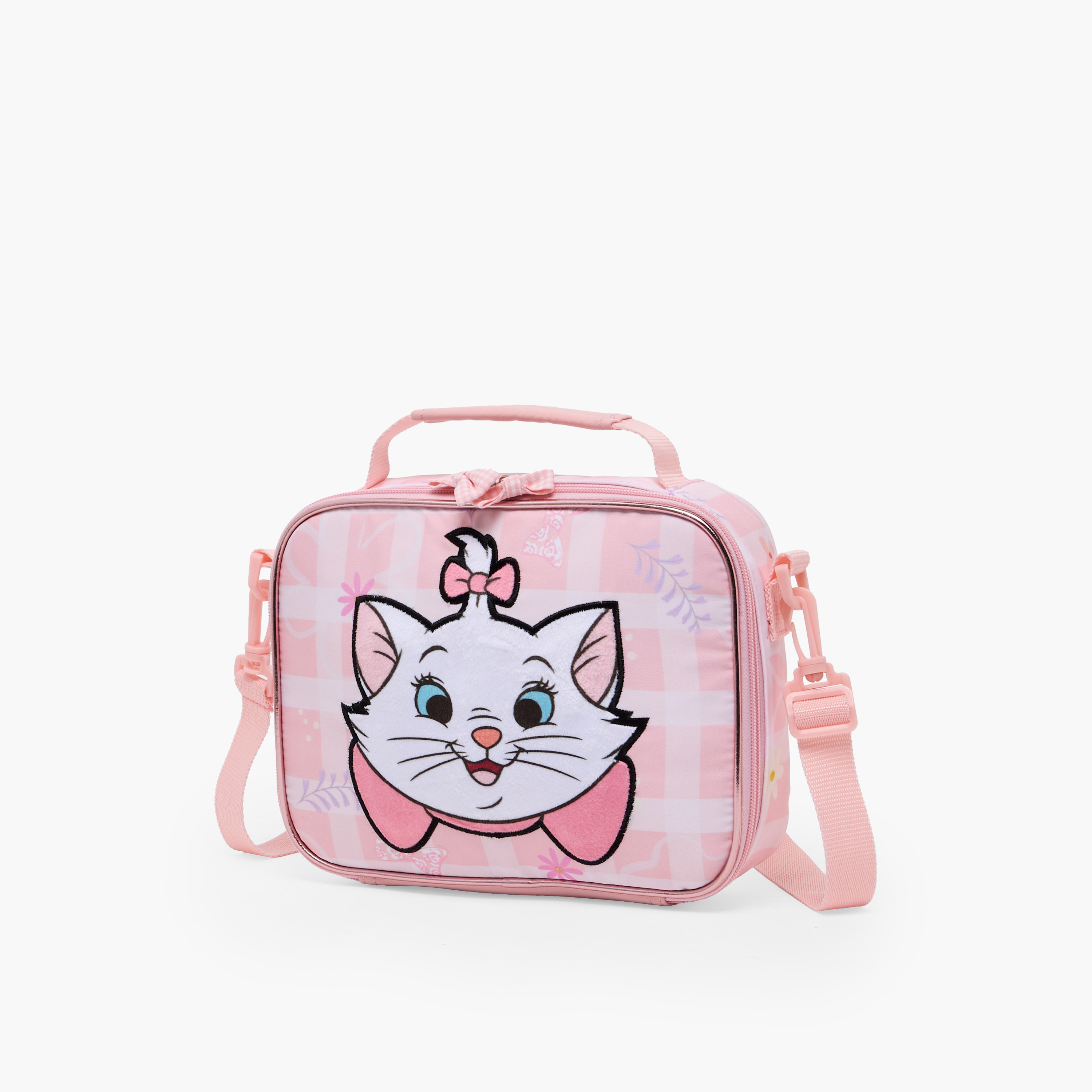 شنطة غداء بطبعة ماري للبنات من 5-8 سنوات مع حزام قابل للفصل من ديزني-school-lunchessentials-lunchbags-image-8