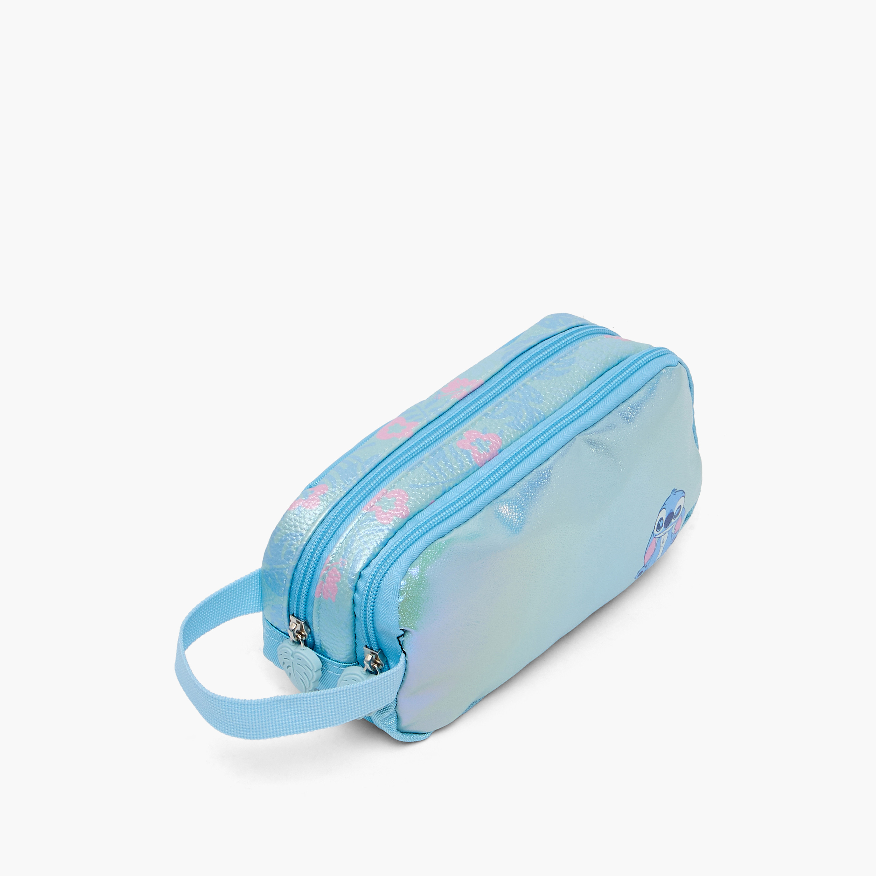Disney Stitch Pencil Pouch with 2 Compartments-school-stationery-pencilcases-image-3