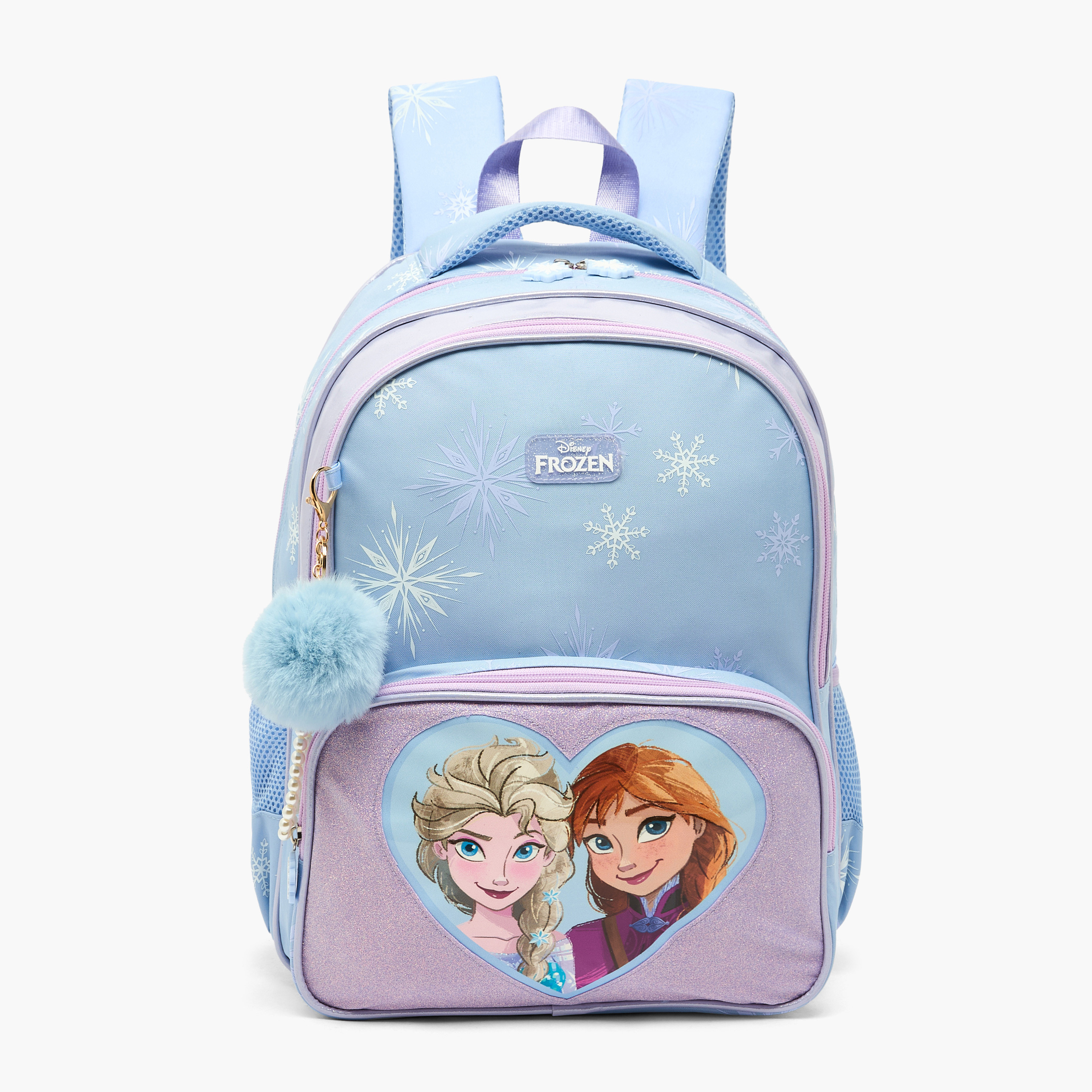 Disney Frozen Print Backpack for Girls 5-8 Years with Laptop Compartment - 16 inches-school-bagsandbackpacks-backpacks-image-1
