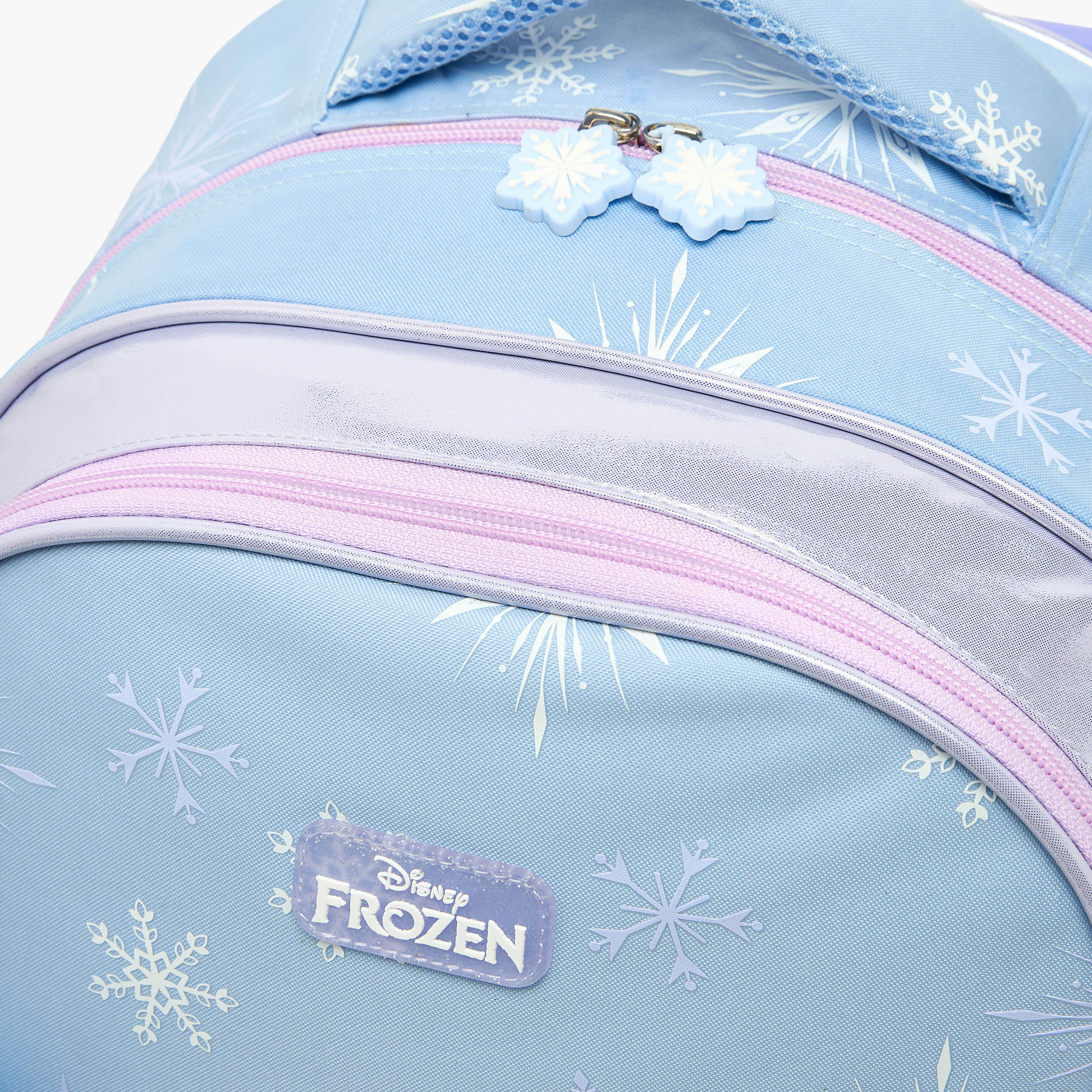 شنطة ترولي بطبعة Frozen للبنات من 5-8 سنوات مع عجلات متينة من ديزني - 16 بوصة-school-bagsandbackpacks-trolleybags-image-4