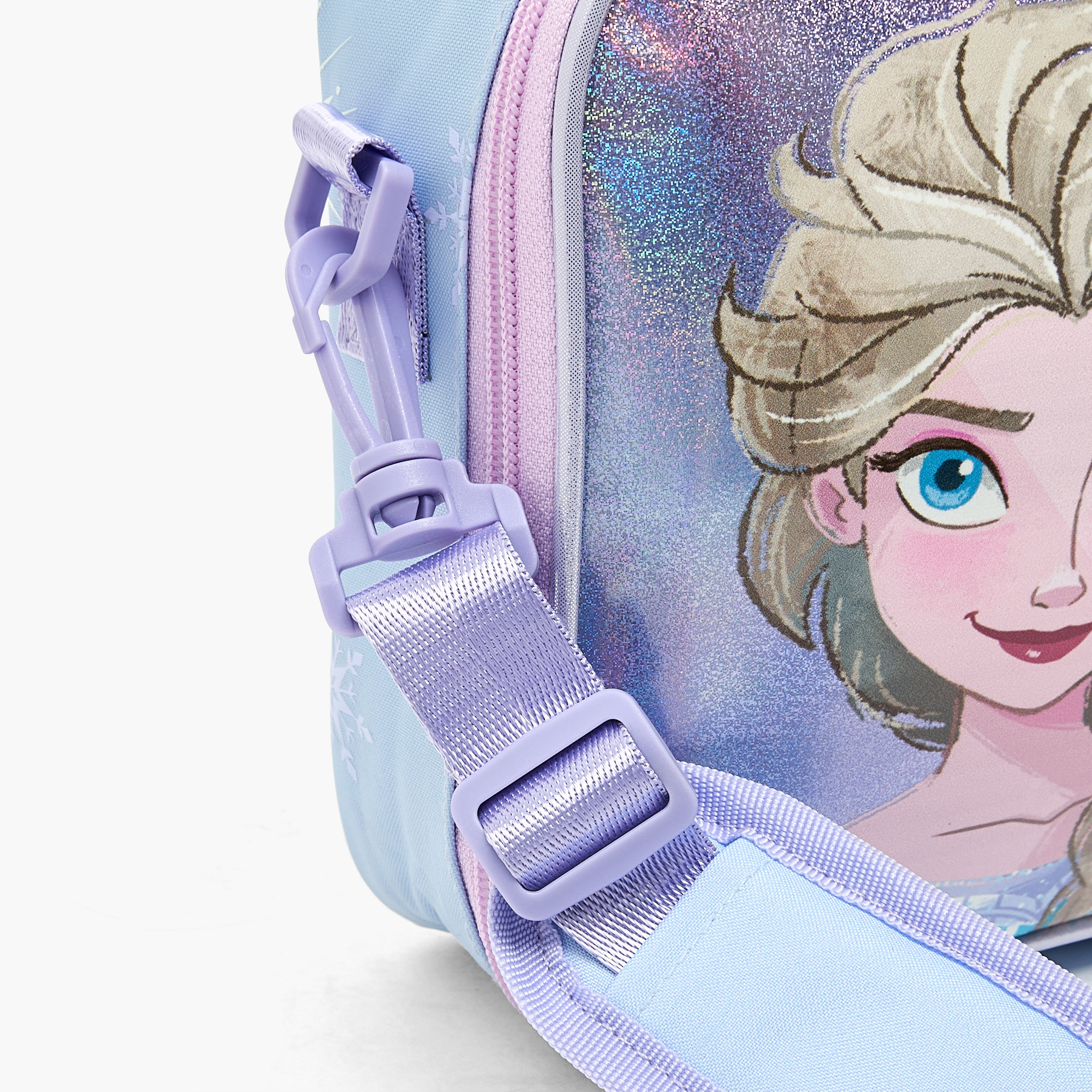 شنطة غداء بطبعة فروزن للبنات من 5-8 سنوات بسحاب إغلاق من ديزني-school-lunchessentials-lunchbags-image-6