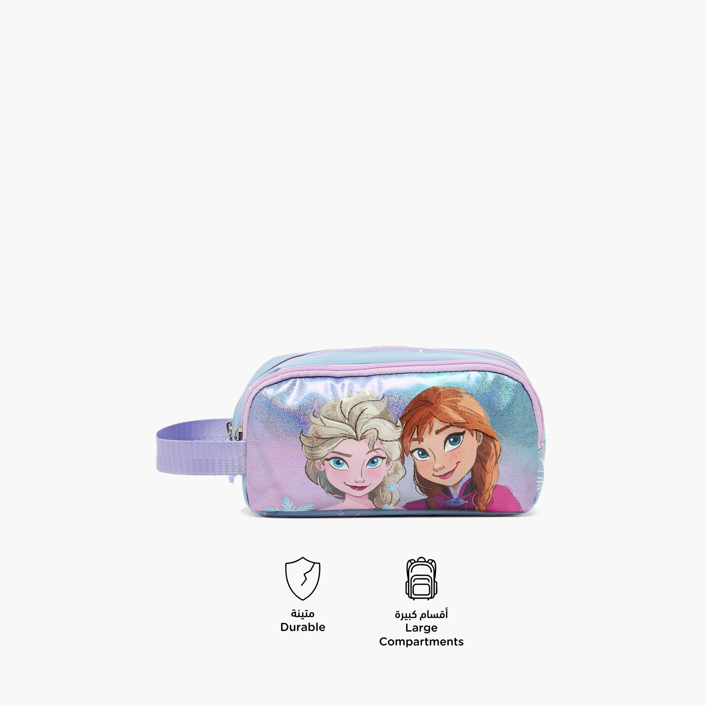 Disney Frozen Pencil Pouch with 2 Compartments-school-stationery-pencilcases-image-2