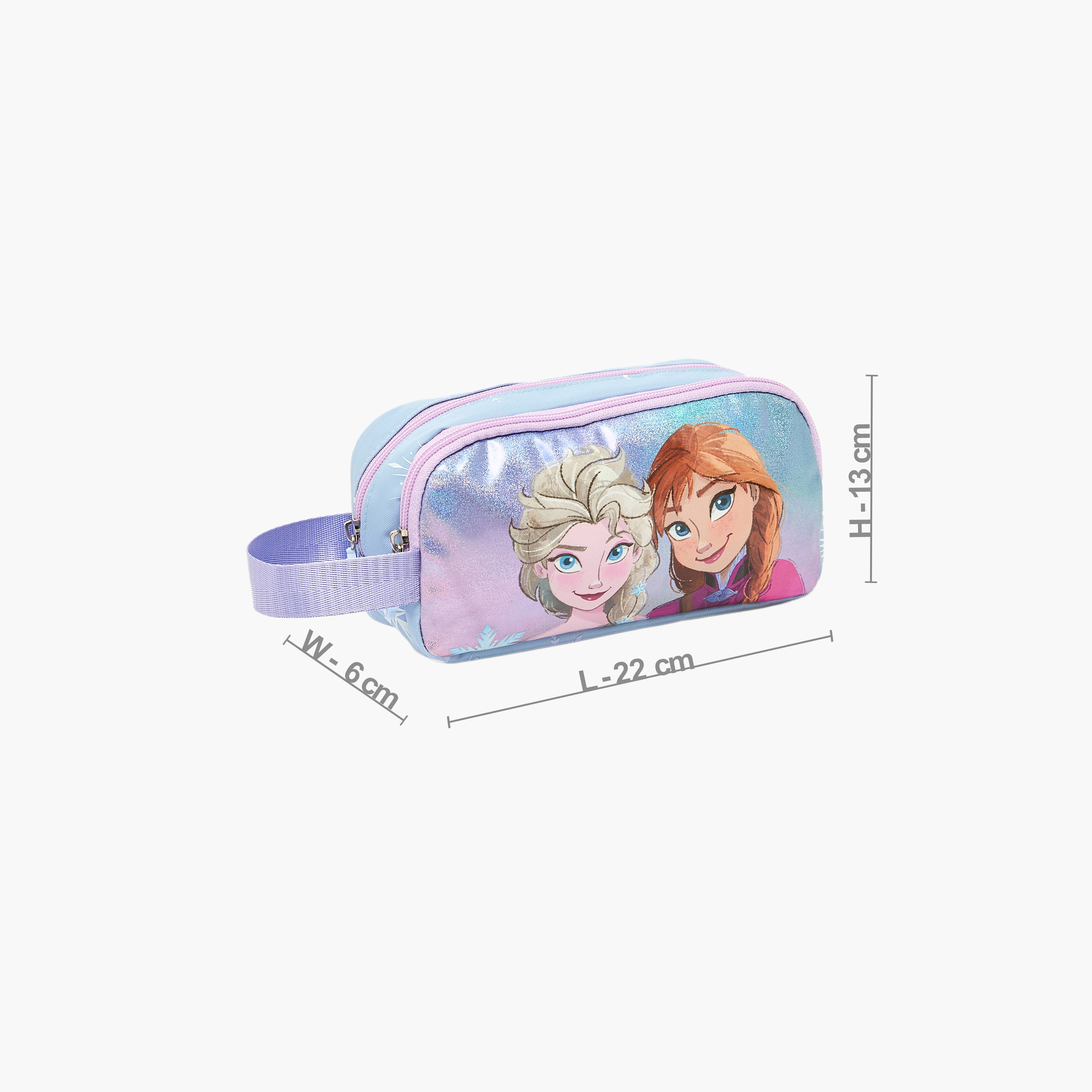 Disney Frozen Pencil Pouch with 2 Compartments-school-stationery-pencilcases-image-4