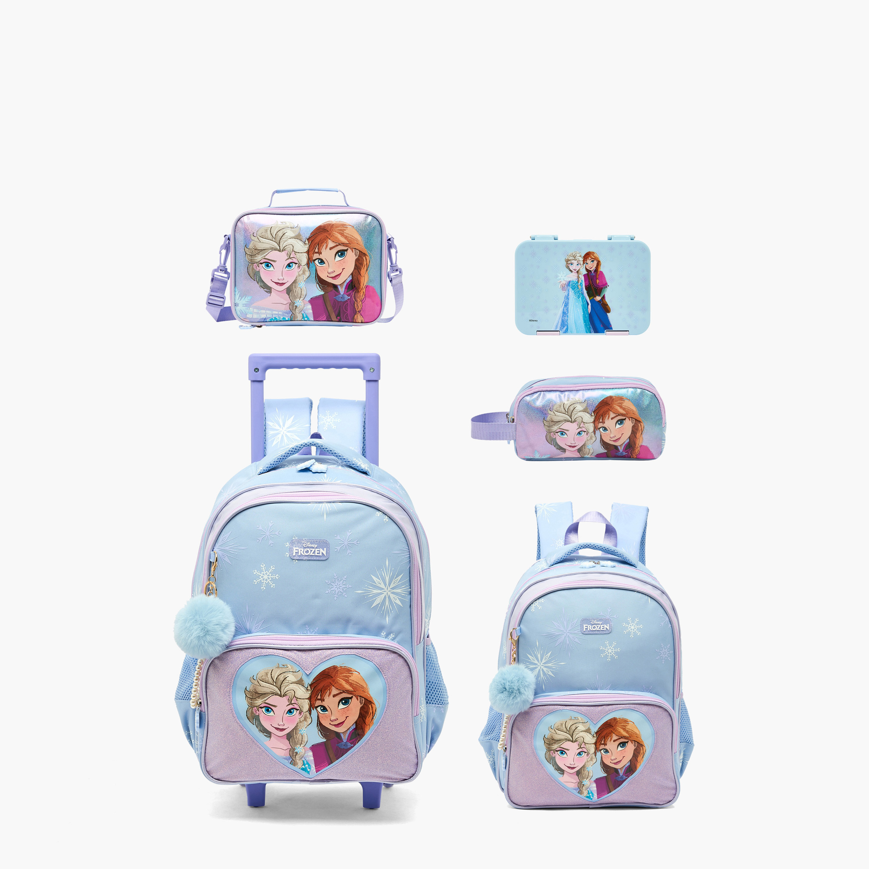 Disney Frozen Pencil Pouch with 2 Compartments-school-stationery-pencilcases-image-9