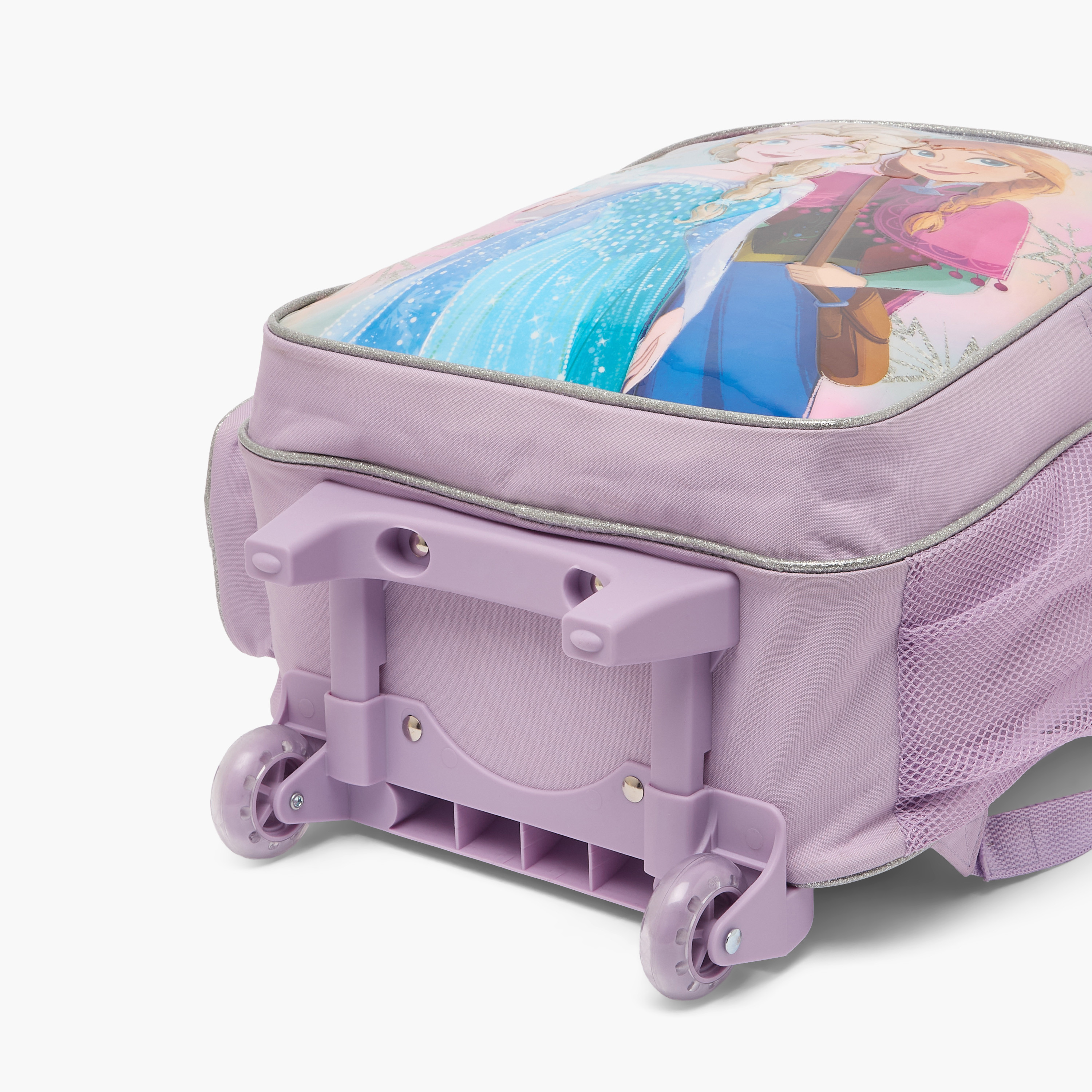 Disney Frozen 3-Piece School Trolley Bag Set for Girls 5-8 Years with Lunch Bag - 16 inches-school-bagsandbackpacks-trolleybags-image-13