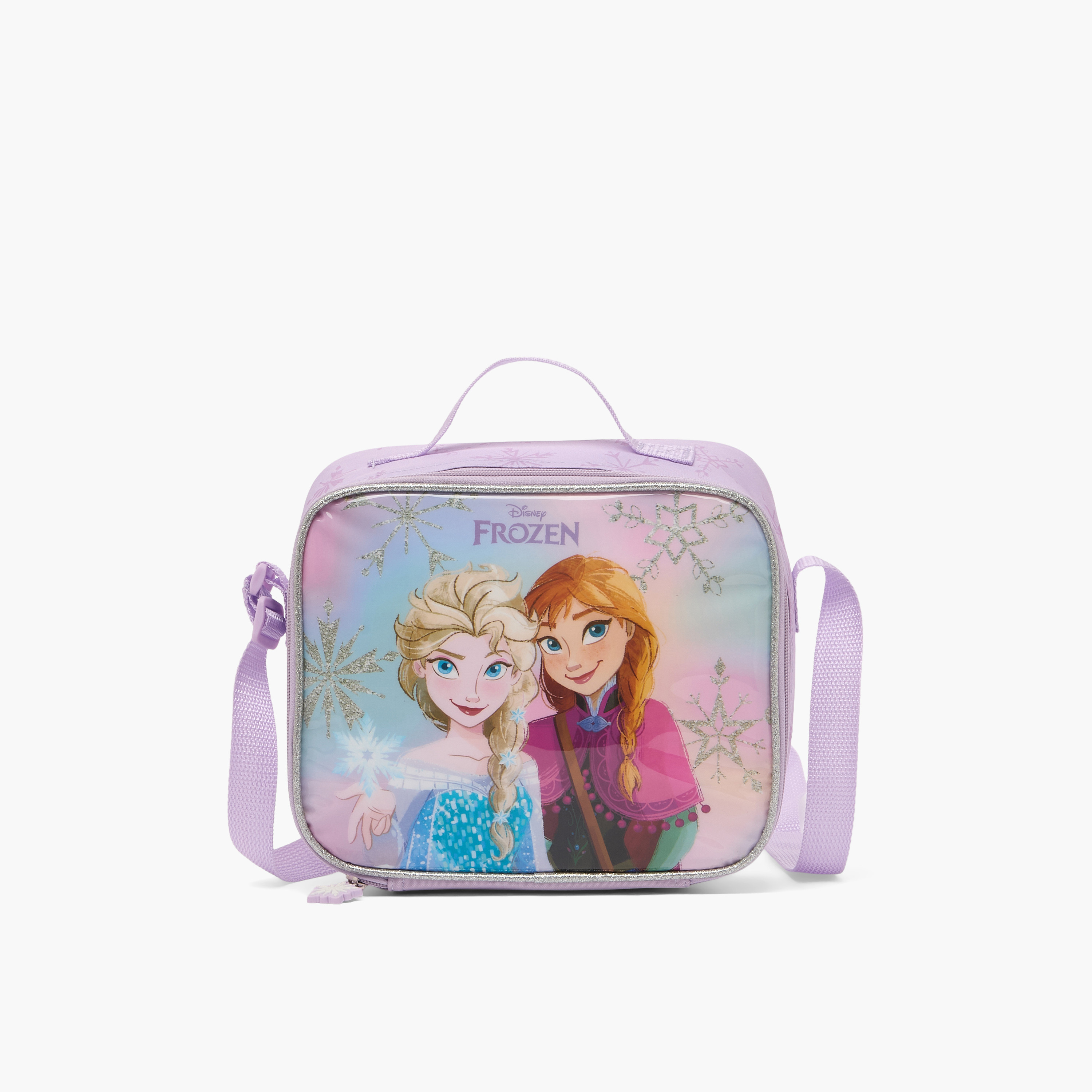 Disney Frozen 3-Piece School Trolley Bag Set for Girls 5-8 Years with Lunch Bag - 16 inches-school-bagsandbackpacks-trolleybags-image-15