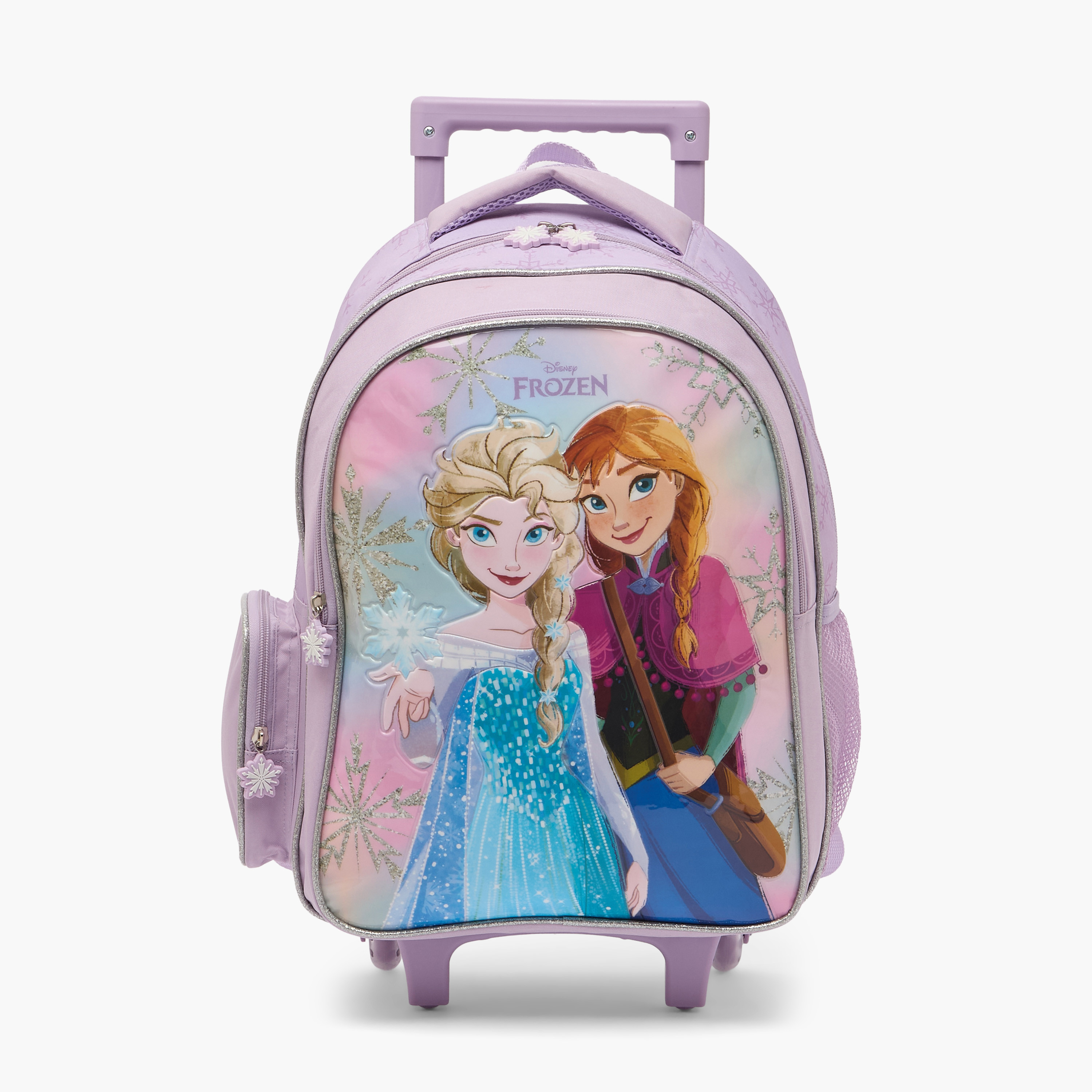 Disney Frozen 3-Piece School Trolley Bag Set for Girls 5-8 Years with Lunch Bag - 16 inches-school-bagsandbackpacks-trolleybags-image-4