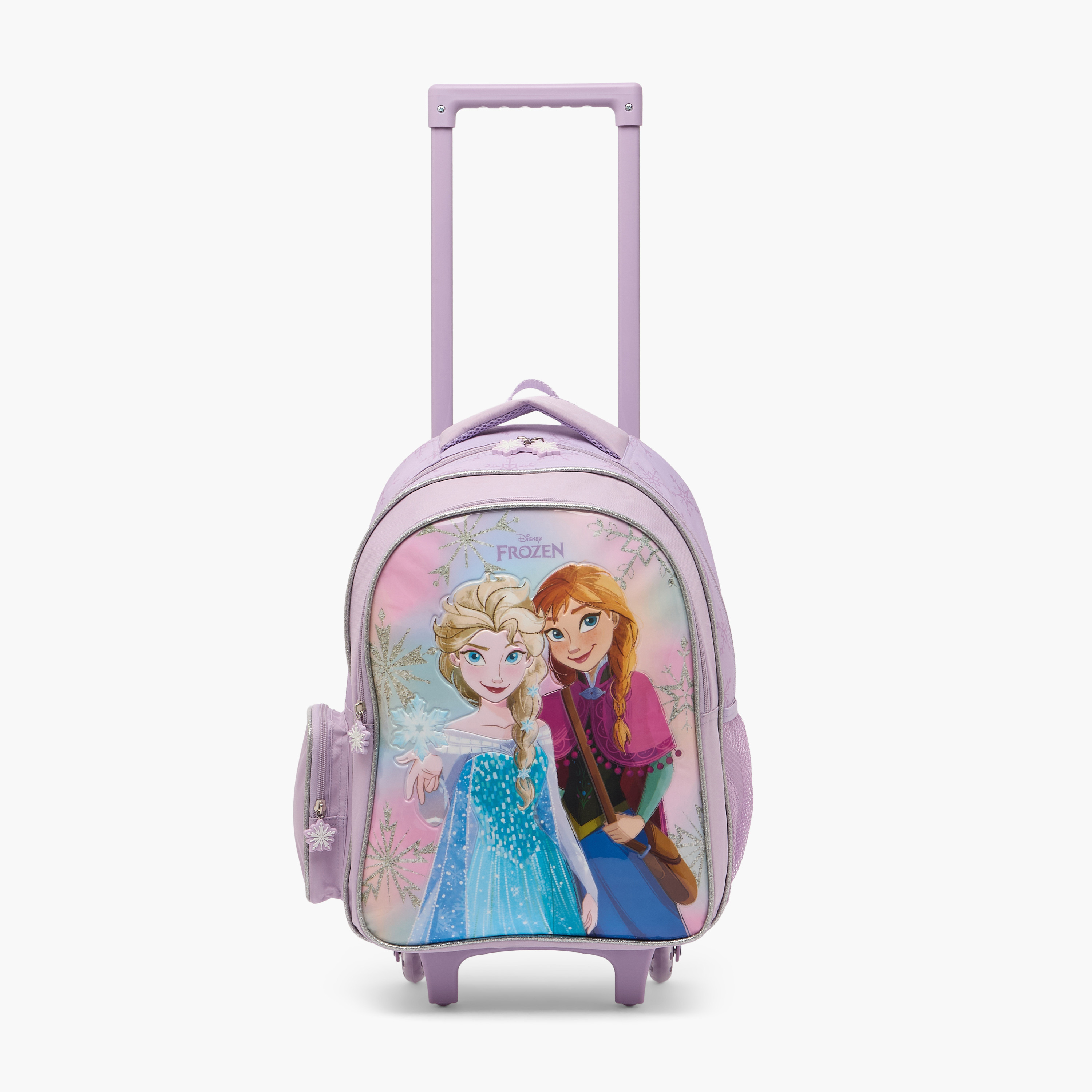 Disney Frozen 3-Piece School Trolley Bag Set for Girls 5-8 Years with Lunch Bag - 16 inches-school-bagsandbackpacks-trolleybags-image-5