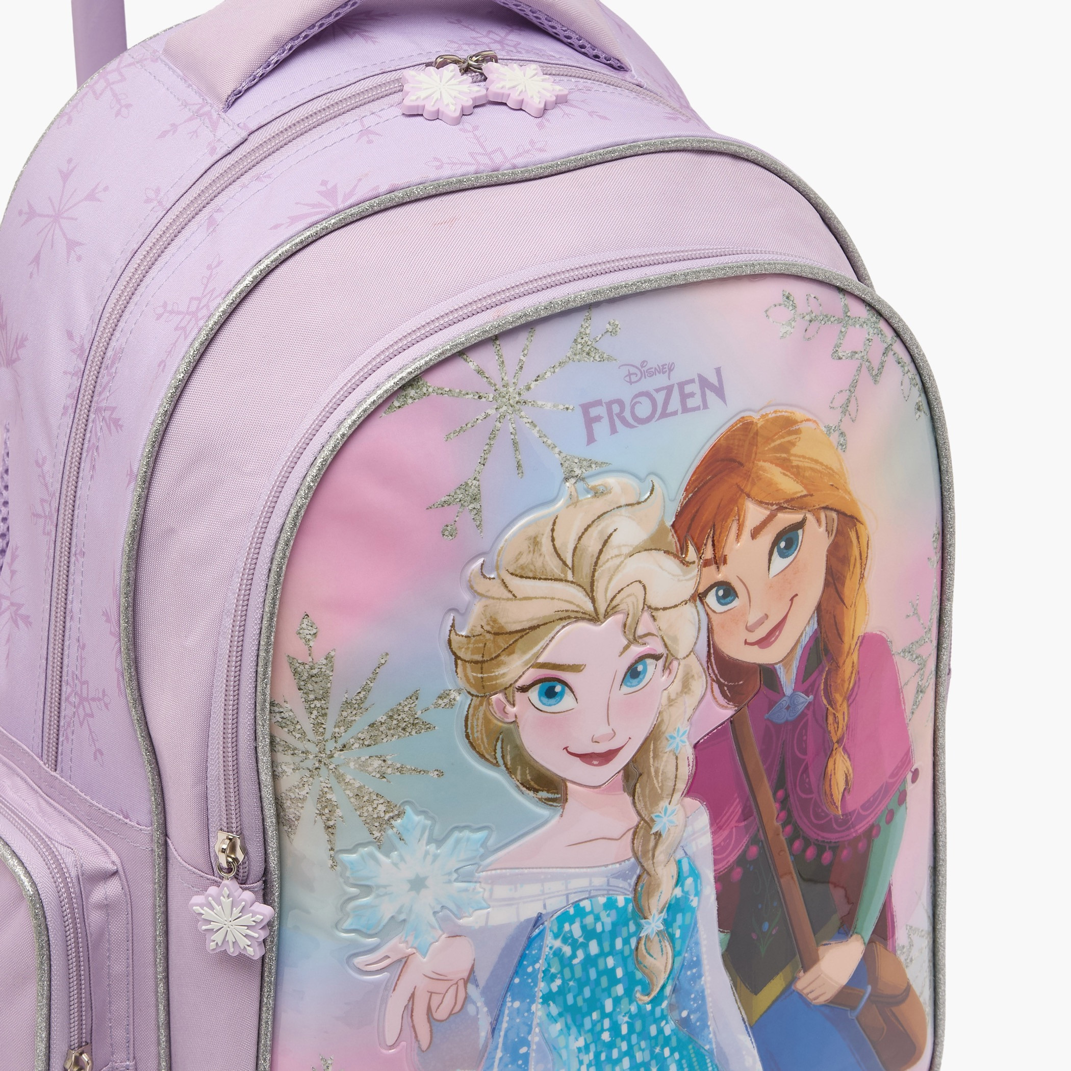 Disney Frozen 3-Piece School Trolley Bag Set for Girls 5-8 Years with Lunch Bag - 16 inches-school-bagsandbackpacks-trolleybags-image-6