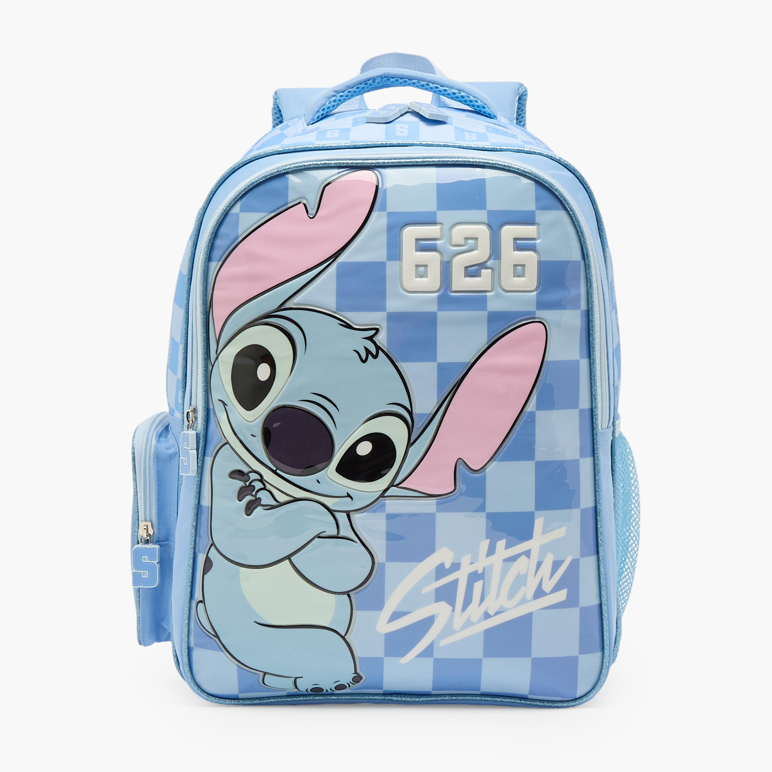 Disney Stitch 3-Piece School Backpack Set for Girls 5-8 Years with Lunch Bag - 16 inches-school-bagsandbackpacks-backpacks-image-4
