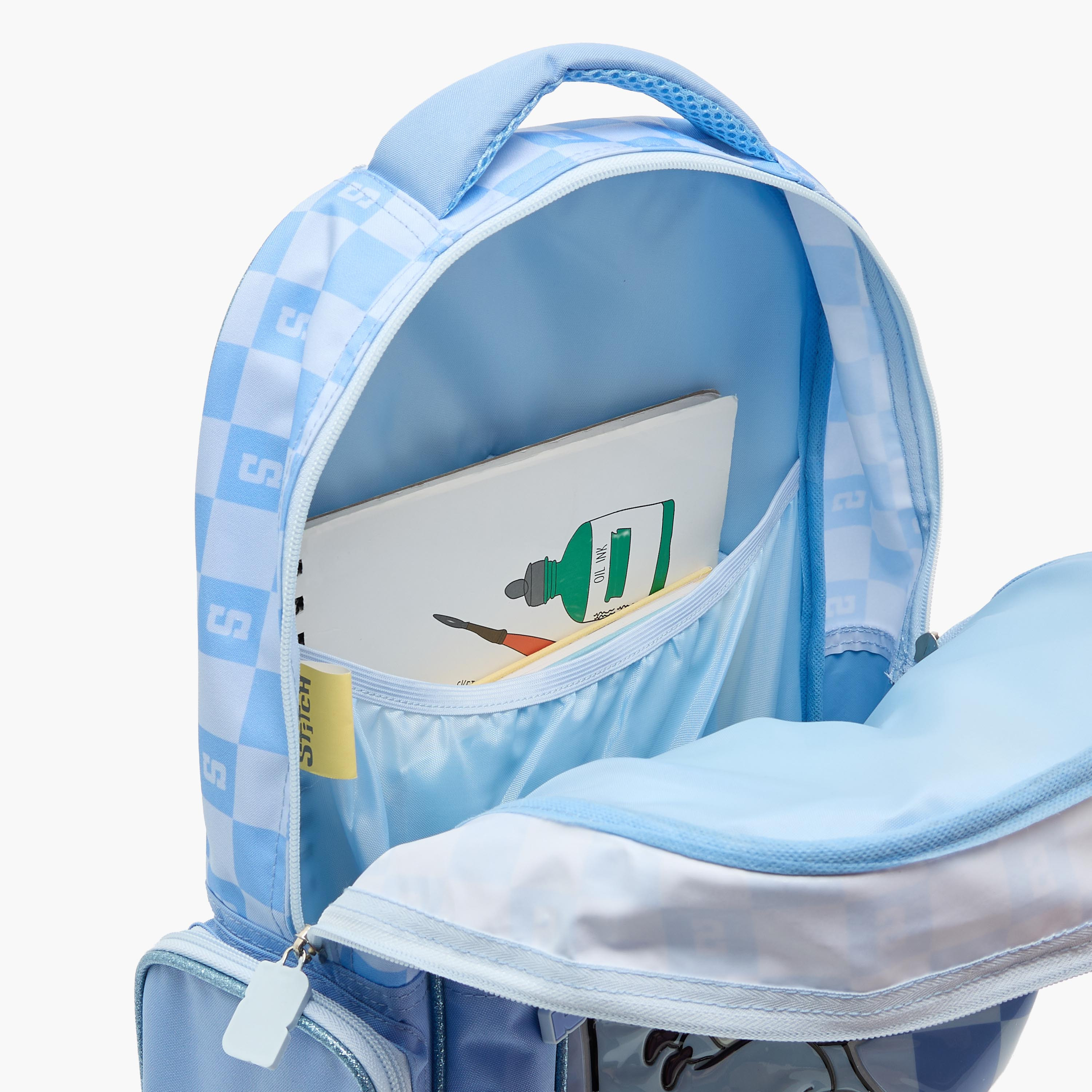 Disney Stitch 3-Piece School Backpack Set for Girls 5-8 Years with Lunch Bag - 16 inches-school-bagsandbackpacks-backpacks-image-6