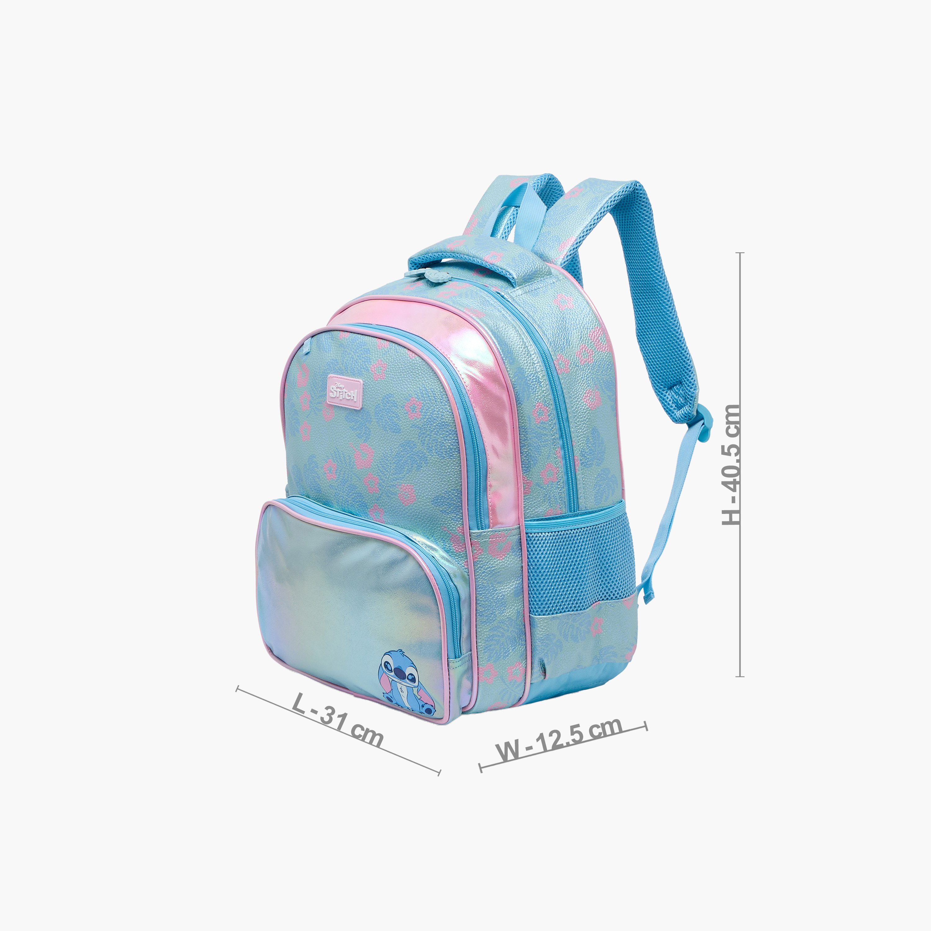 Disney Stitch Backpack for Girls 5-8 Years with Laptop Compartment - 16 inches-school-bagsandbackpacks-backpacks-image-7