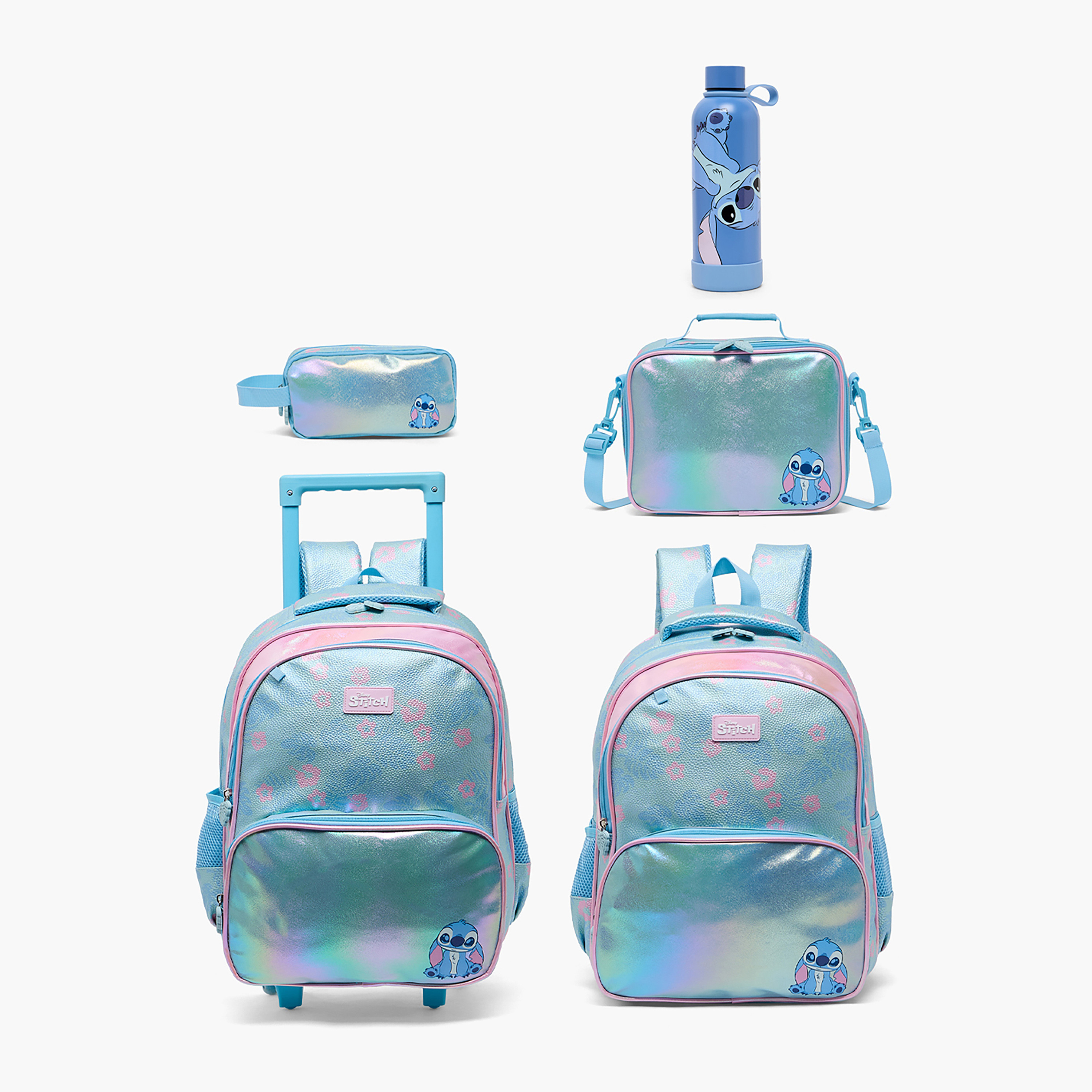 شنطة غداء بحزام قابل للفصل وطبعات ستيتش للأولاد بعمر 5-8 سنوات من ديزني-school-lunchessentials-lunchbags-image-10