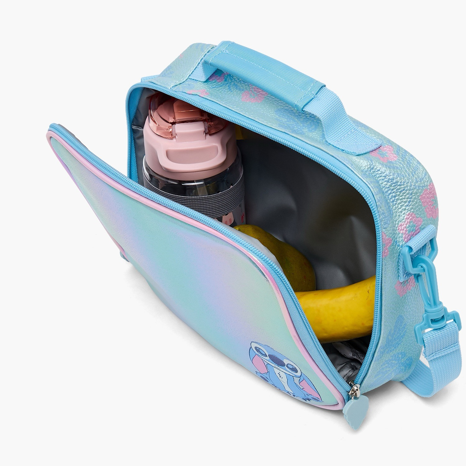 شنطة غداء بحزام قابل للفصل وطبعات ستيتش للأولاد بعمر 5-8 سنوات من ديزني-school-lunchessentials-lunchbags-image-5