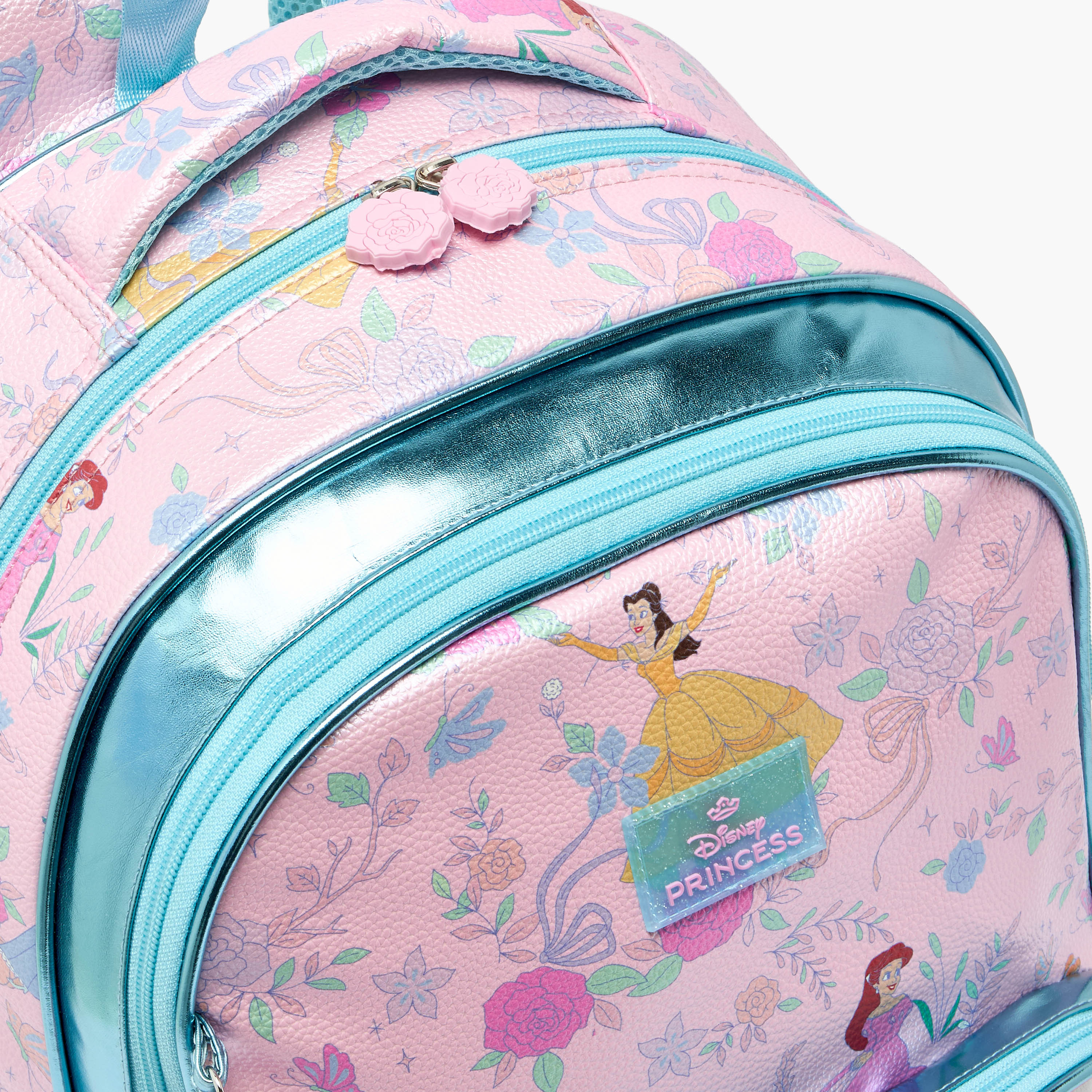 Disney Princess Print Backpack for Girls 5-8 Years with Laptop Compartment - 16 inches-school-bagsandbackpacks-backpacks-image-2