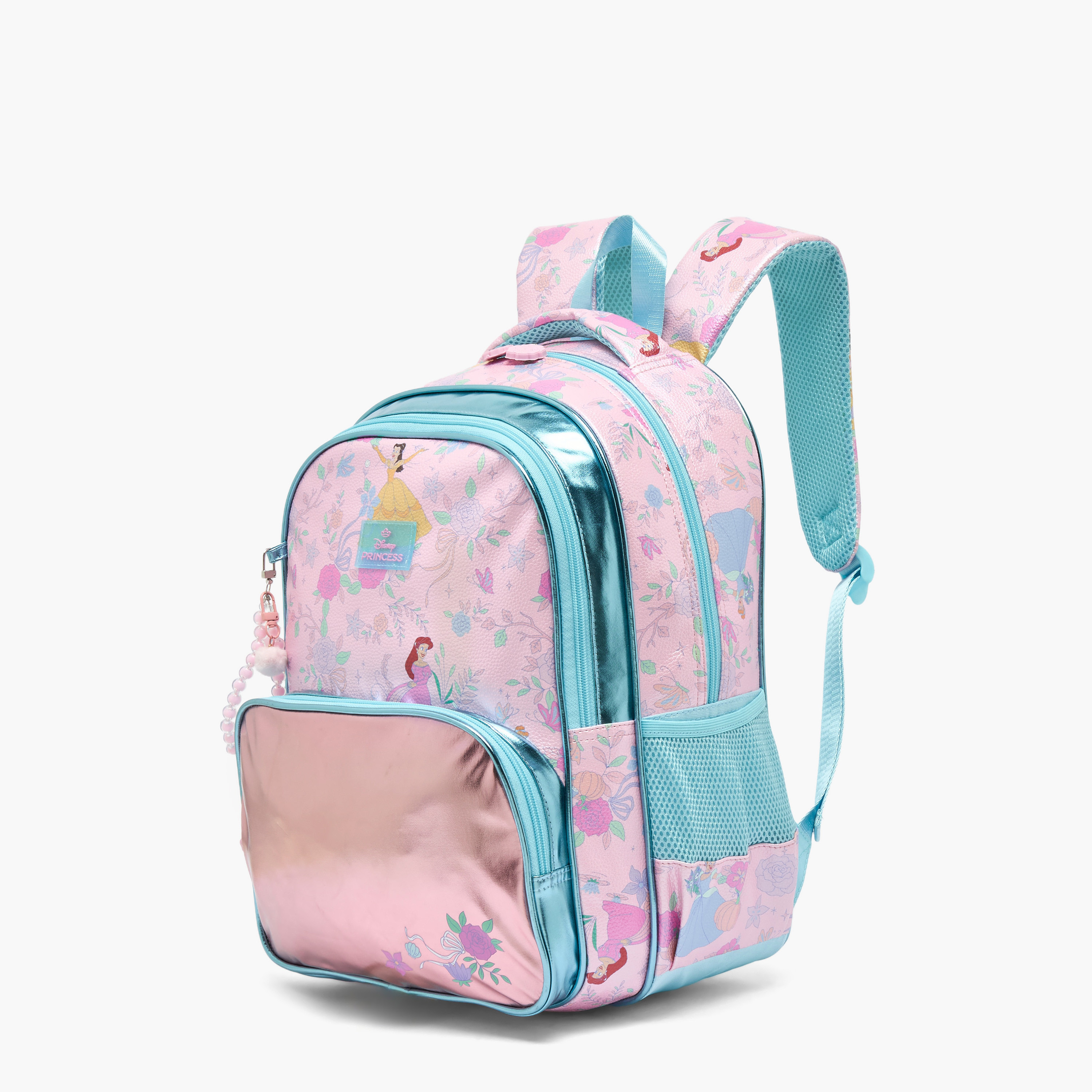 Disney Princess Print Backpack for Girls 5-8 Years with Laptop Compartment - 16 inches-school-bagsandbackpacks-backpacks-image-6