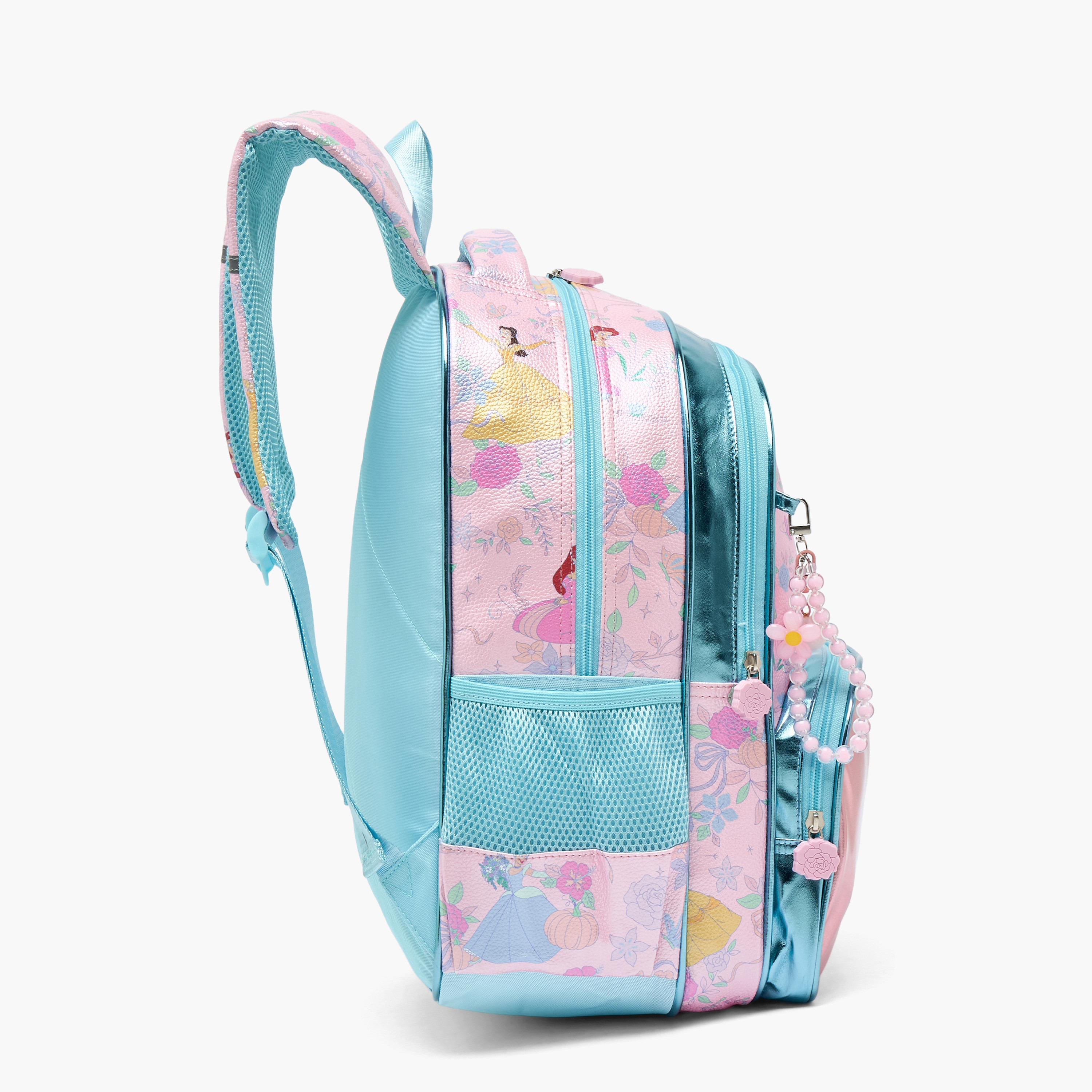 Disney Princess Print Backpack for Girls 5-8 Years with Laptop Compartment - 16 inches-school-bagsandbackpacks-backpacks-image-7