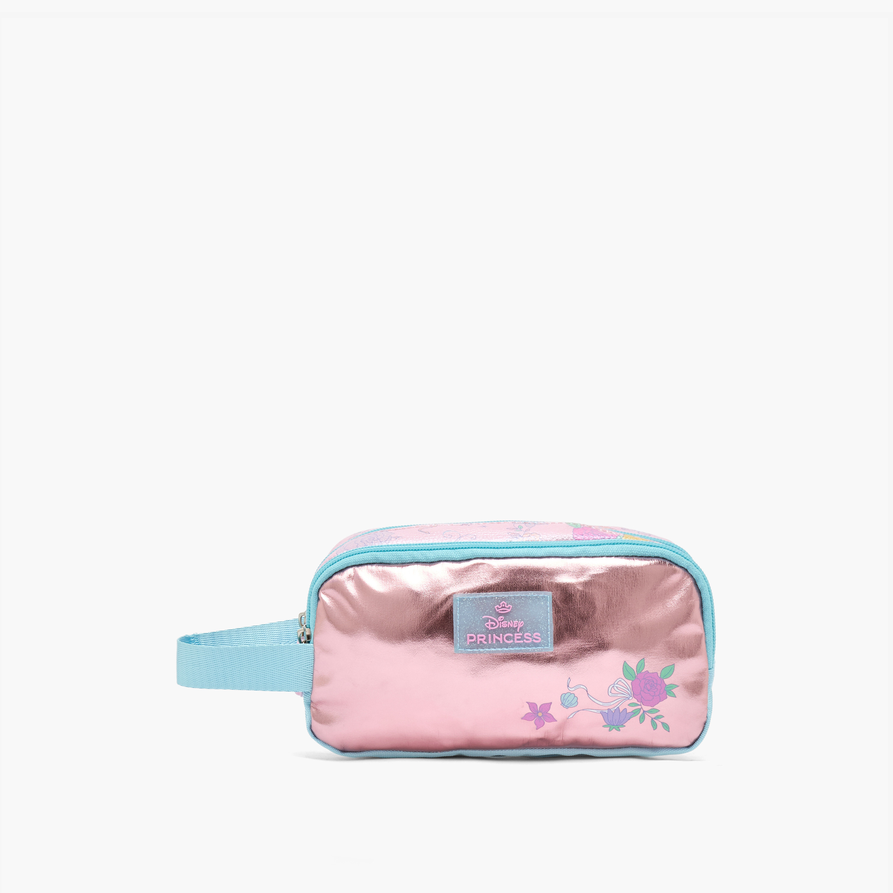 Disney Princess Pencil Pouch with 2 Compartments-school-stationery-pencilcases-image-1