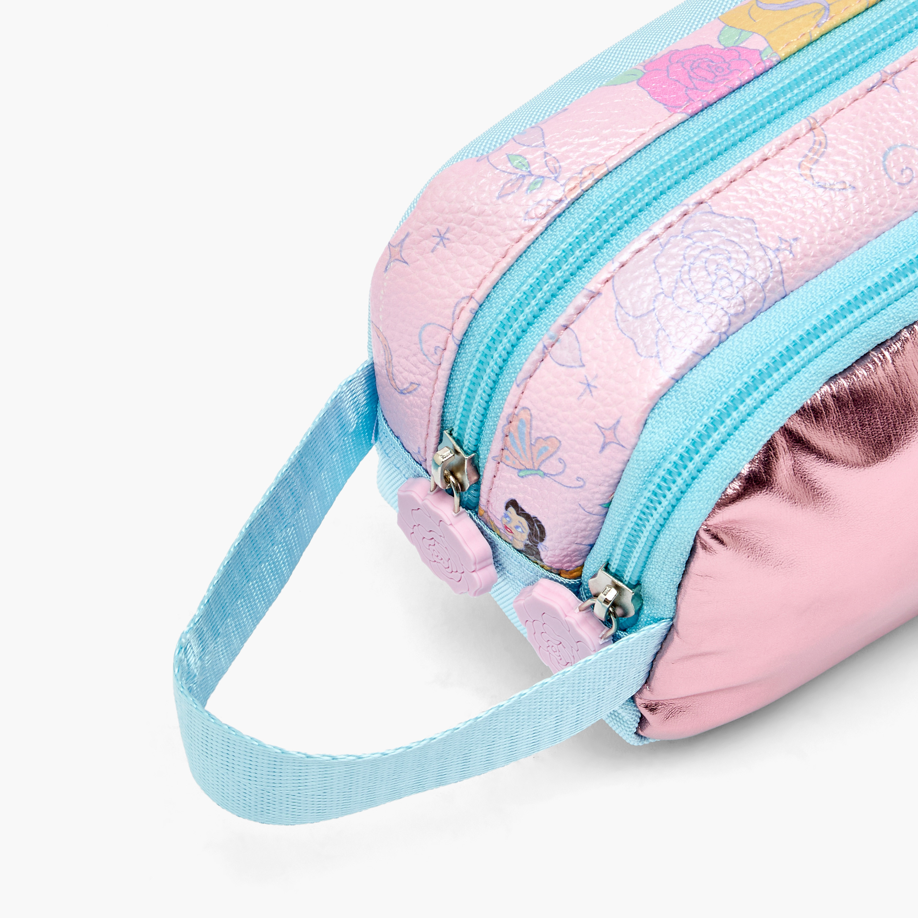 Disney Princess Pencil Pouch with 2 Compartments-school-stationery-pencilcases-image-5