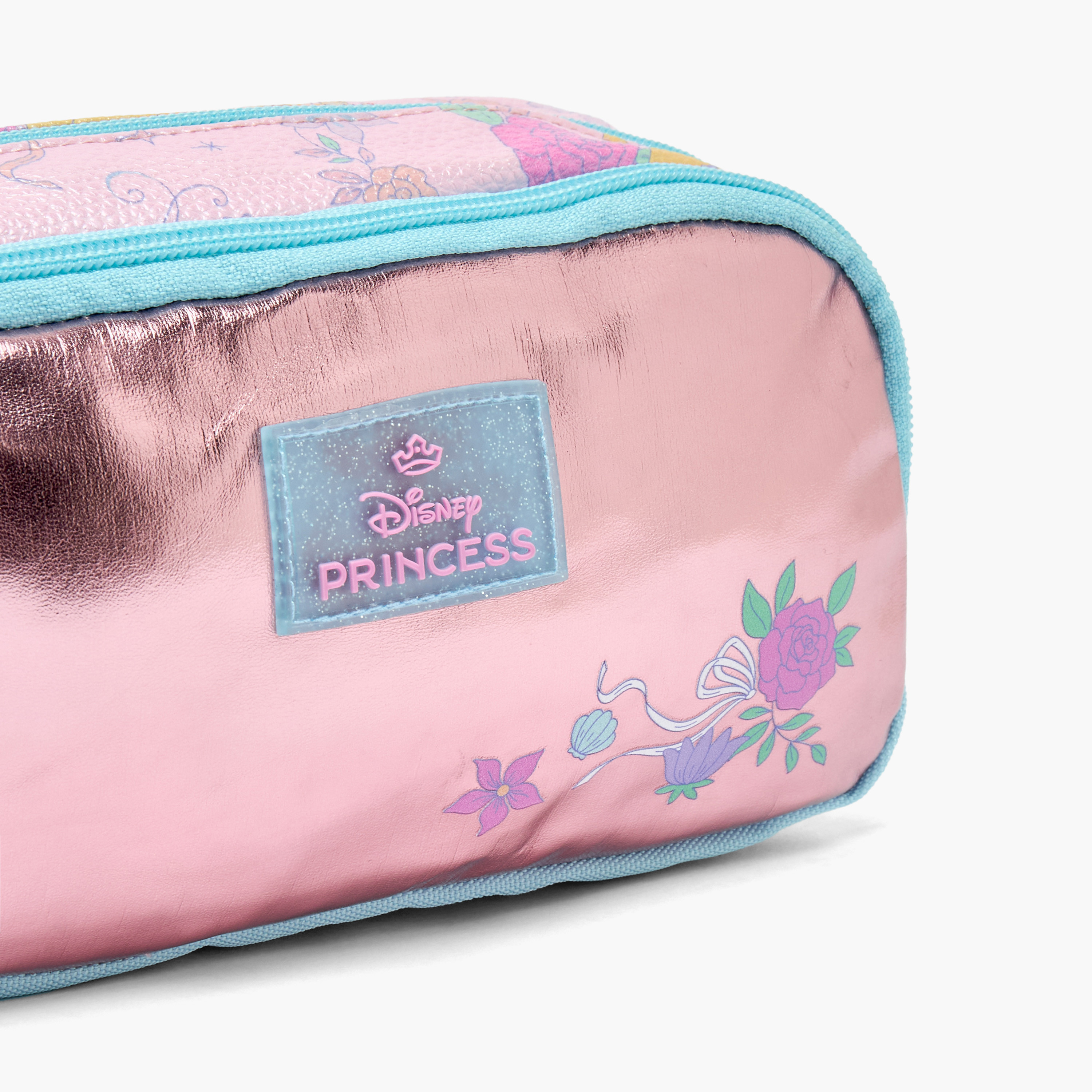Disney Princess Pencil Pouch with 2 Compartments-school-stationery-pencilcases-image-6