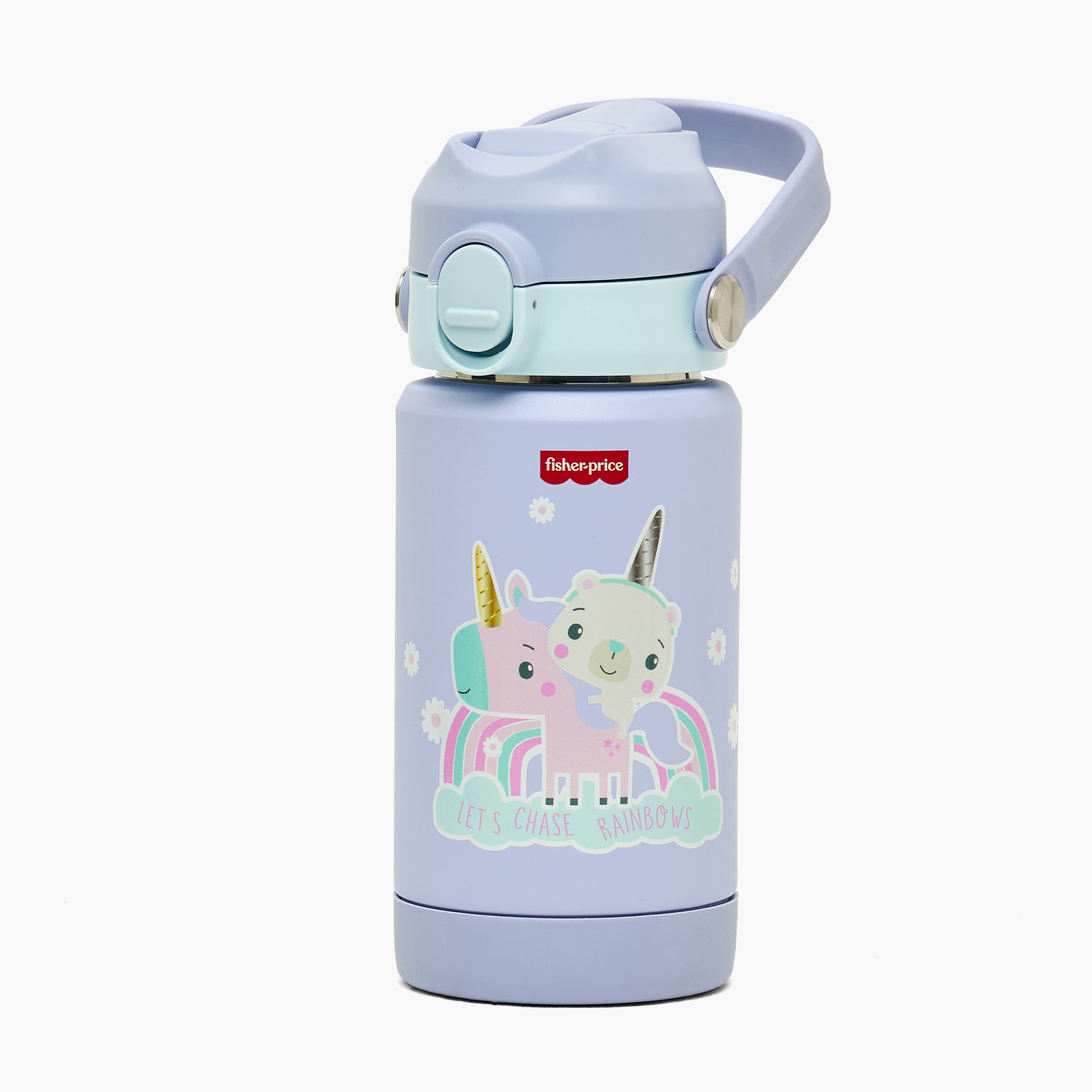 زمزمية فيشر برايس ستانلس ستيل بطبعة يونيكورن-school-waterbottles-image-1