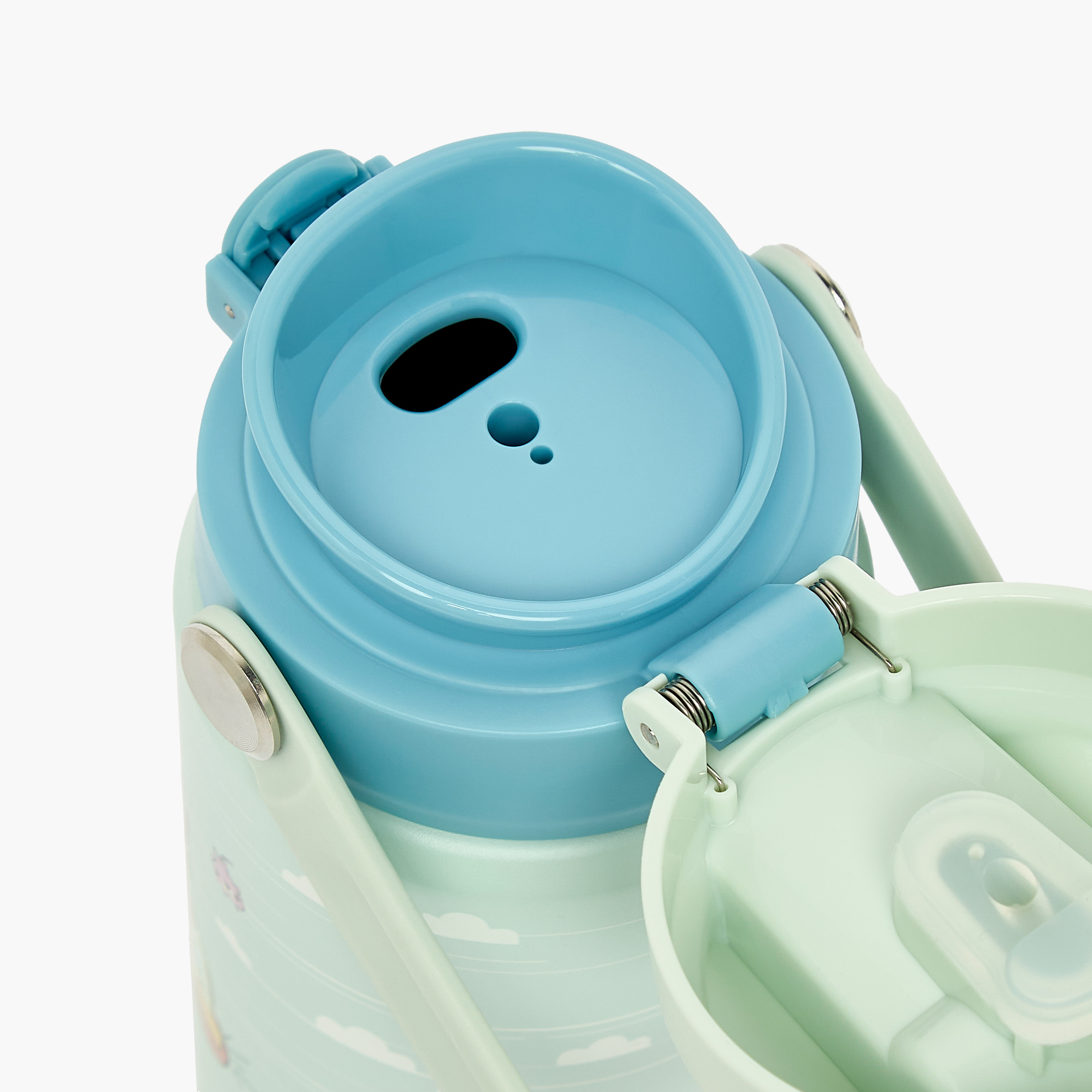 قارورة مياه ستانلس ستيل بطبعات أسد بفوهة وغطاء حمل من من فيشر برايس-school-waterbottles-image-7