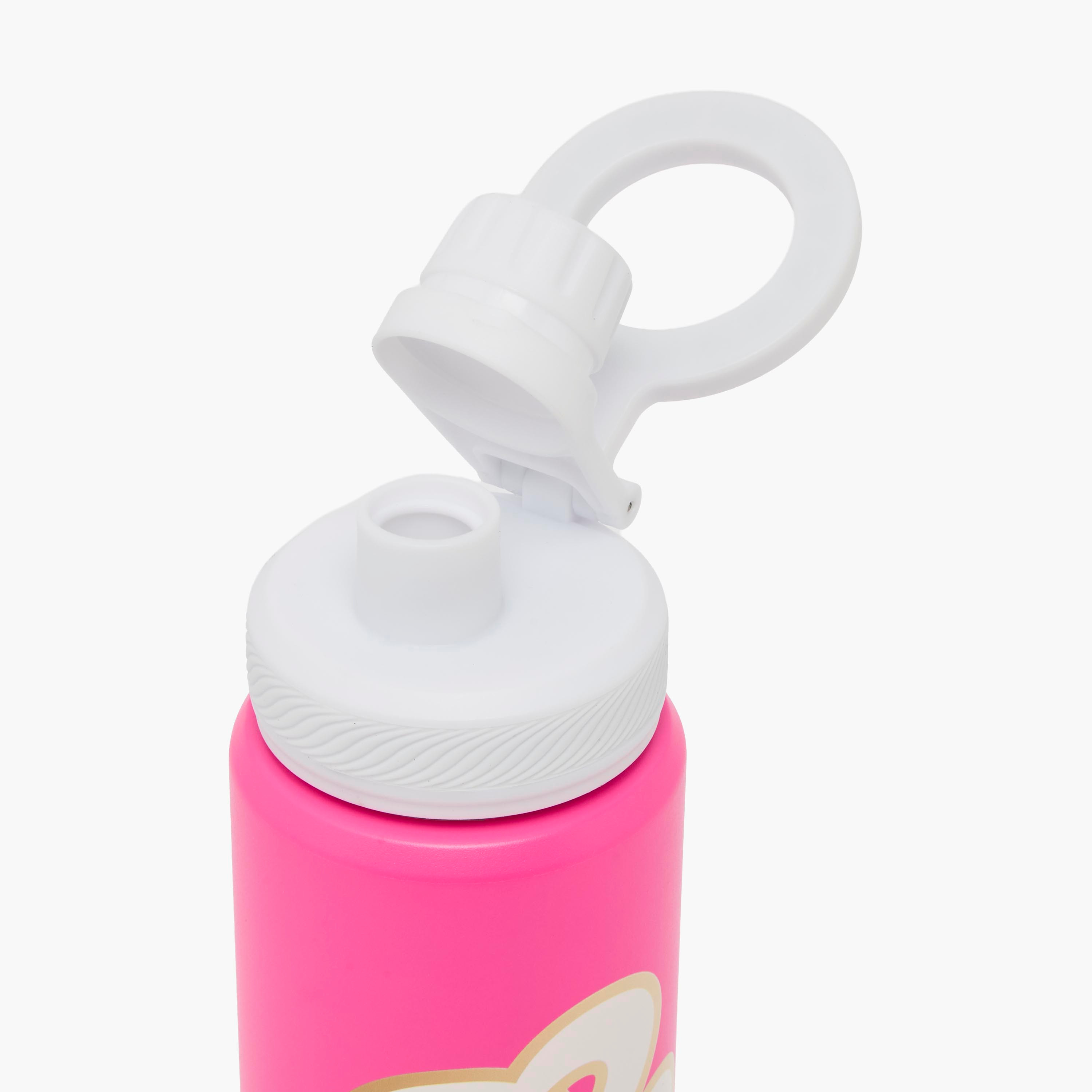 Mattel Barbie Stainless Steel Water Bottle with Carry Loop-school-waterbottles-image-6