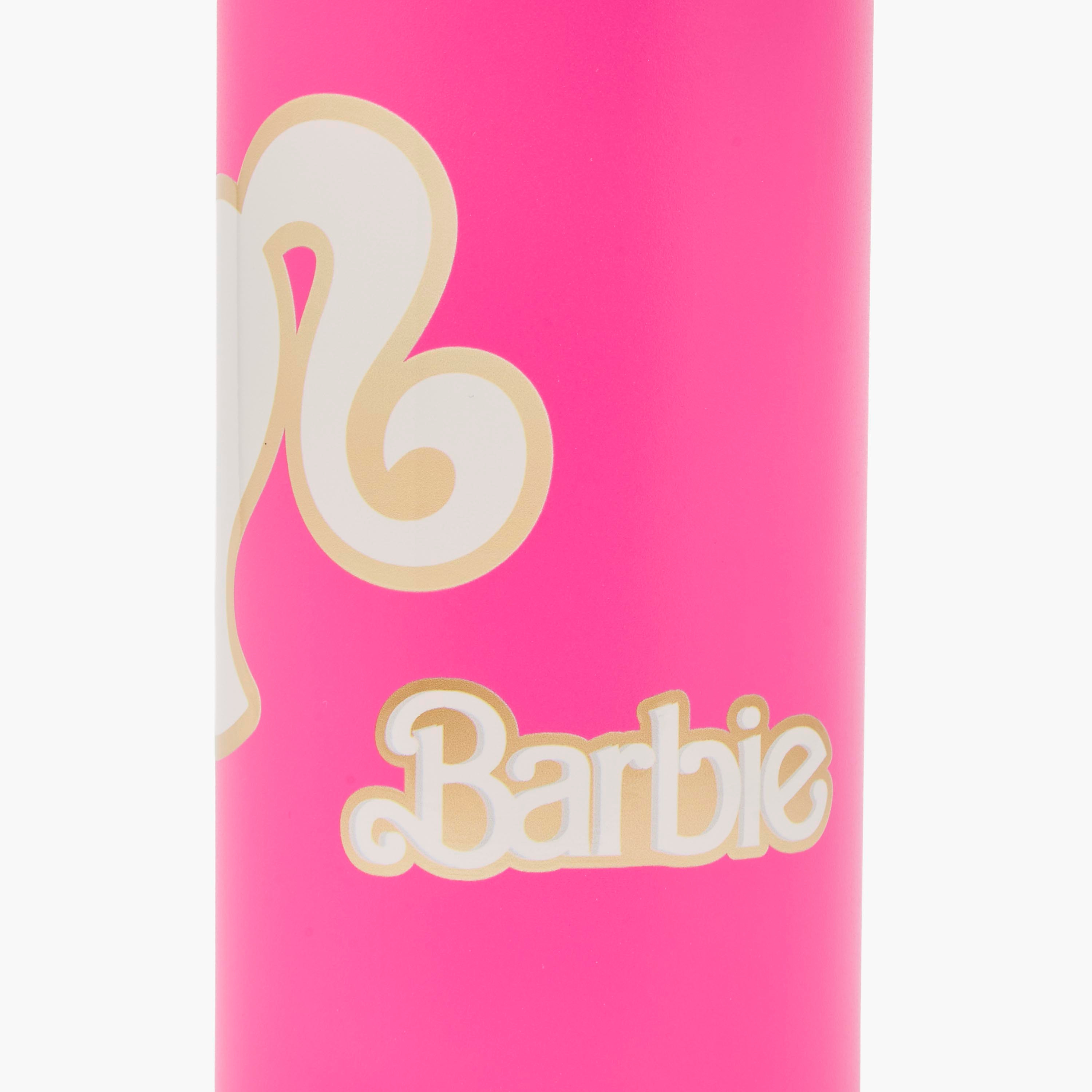 Mattel Barbie Stainless Steel Water Bottle with Carry Loop-school-waterbottles-image-7