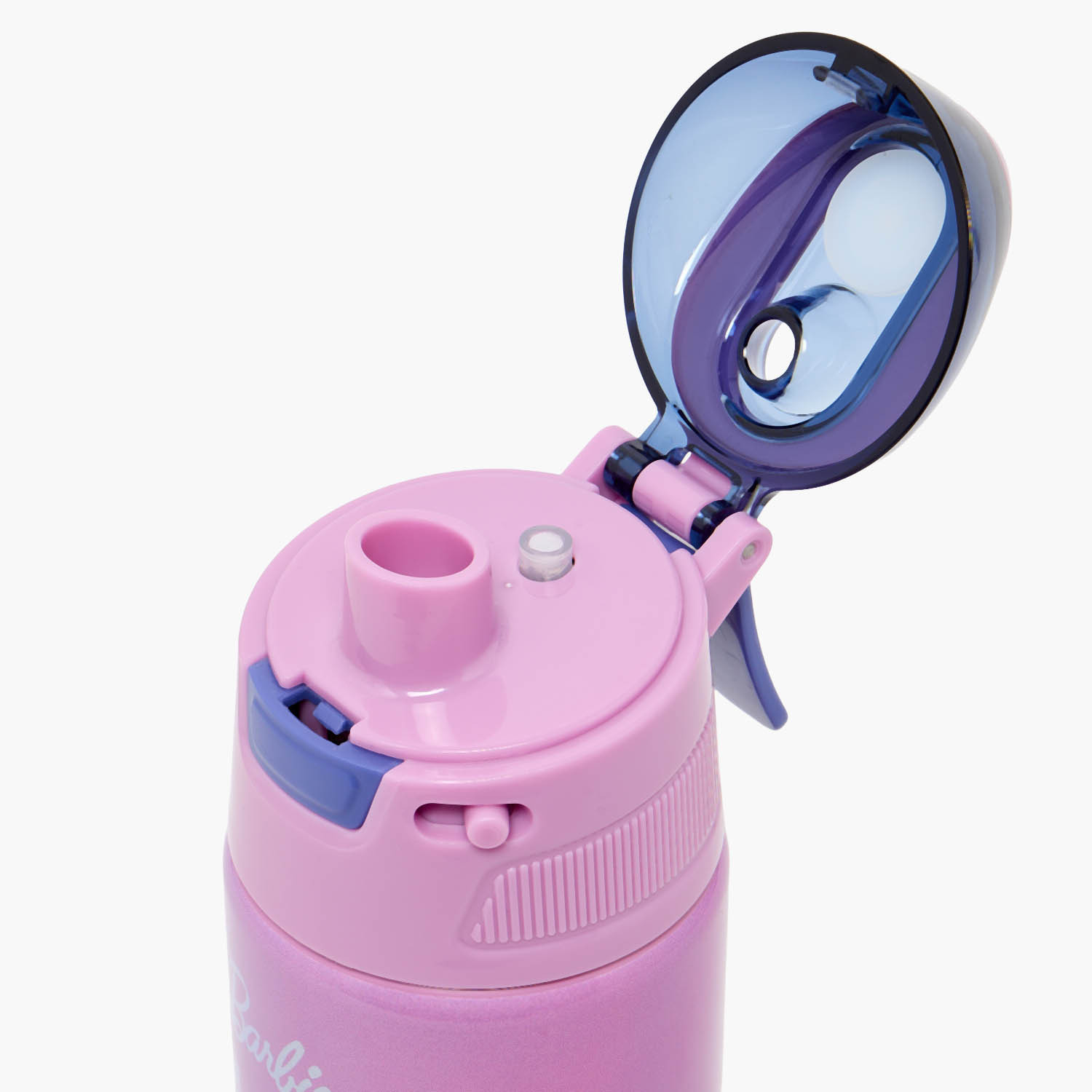 قارورة مياه ستانلس ستيل بفوهة ومقبض وطبعات باربي-school-waterbottles-image-6