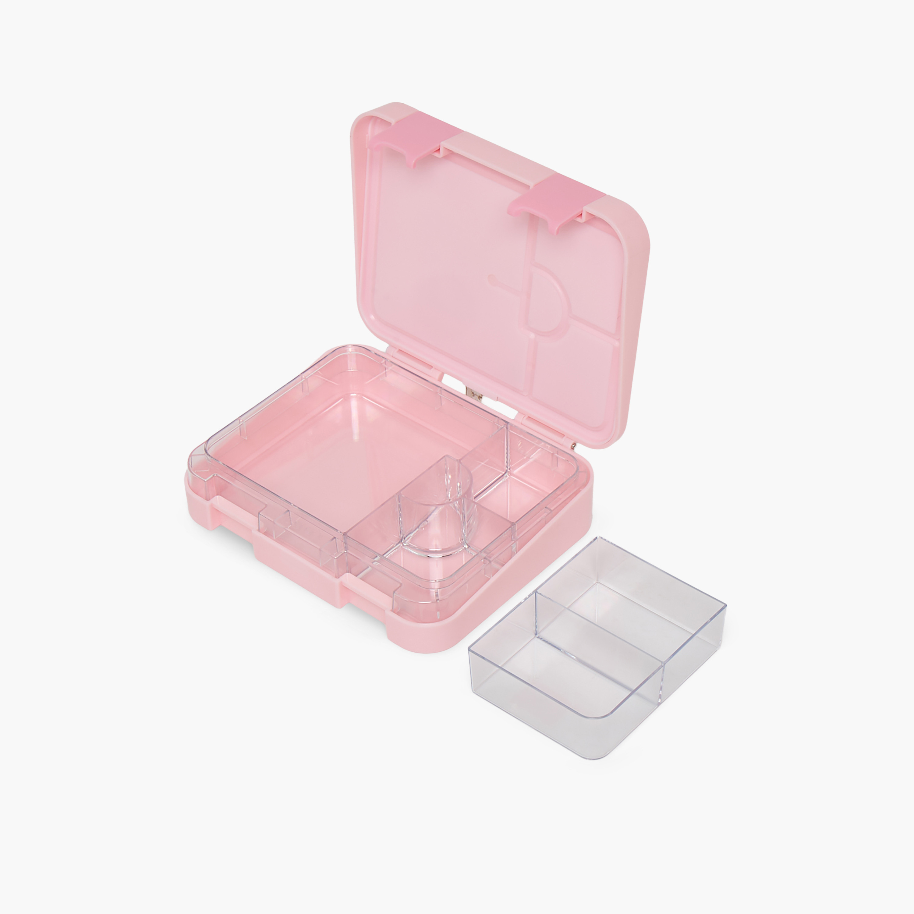 صندوق غداء بطبعات باربي للبنات بقفل بمشبك إغلاق-school-lunchessentials-lunchboxes-image-6