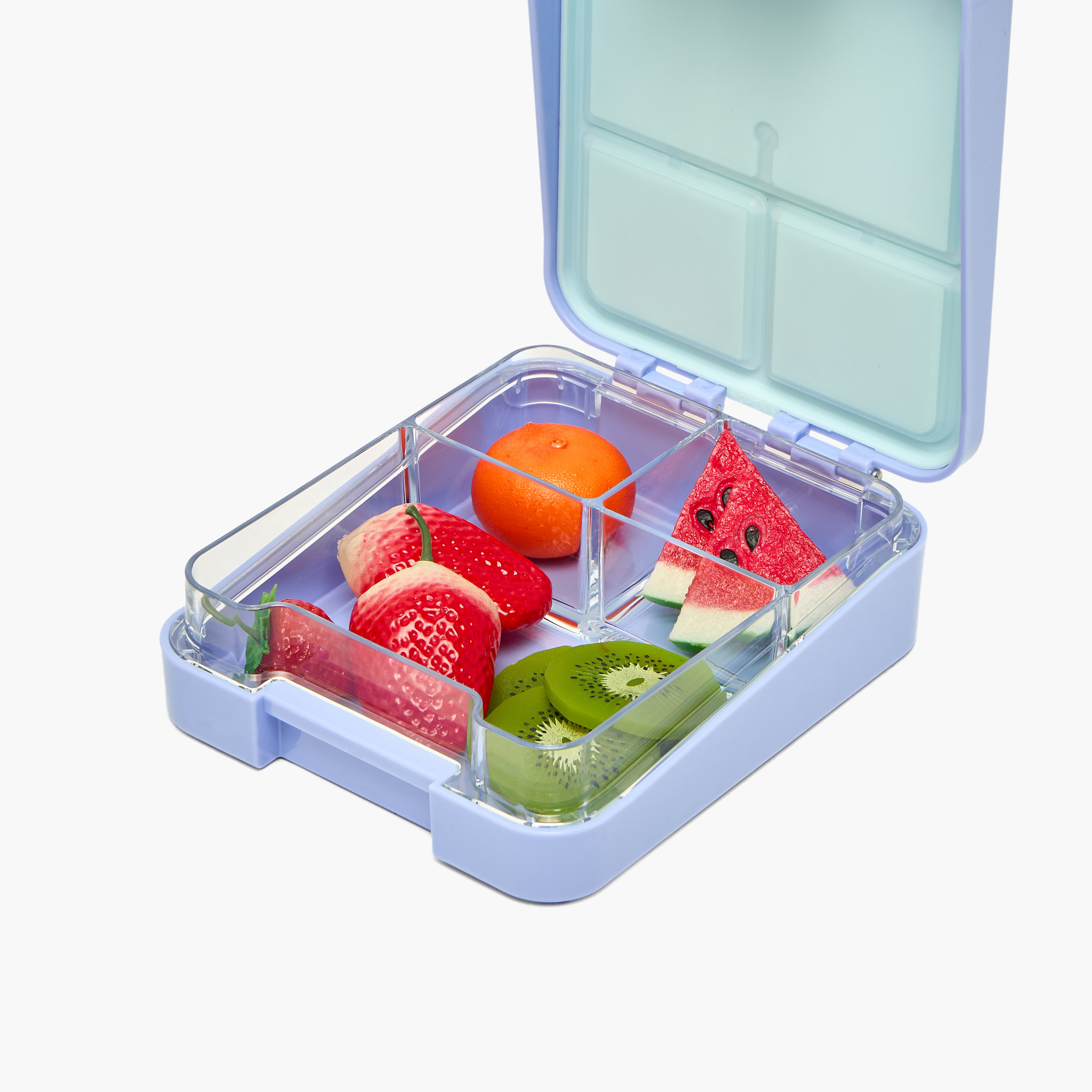 صندوق غداء بينتو بطبعات يونيكورن وبغطاء بمشابك إغلاق للبنات من ماتيل - 640 مل-school-lunchessentials-lunchboxes-image-8