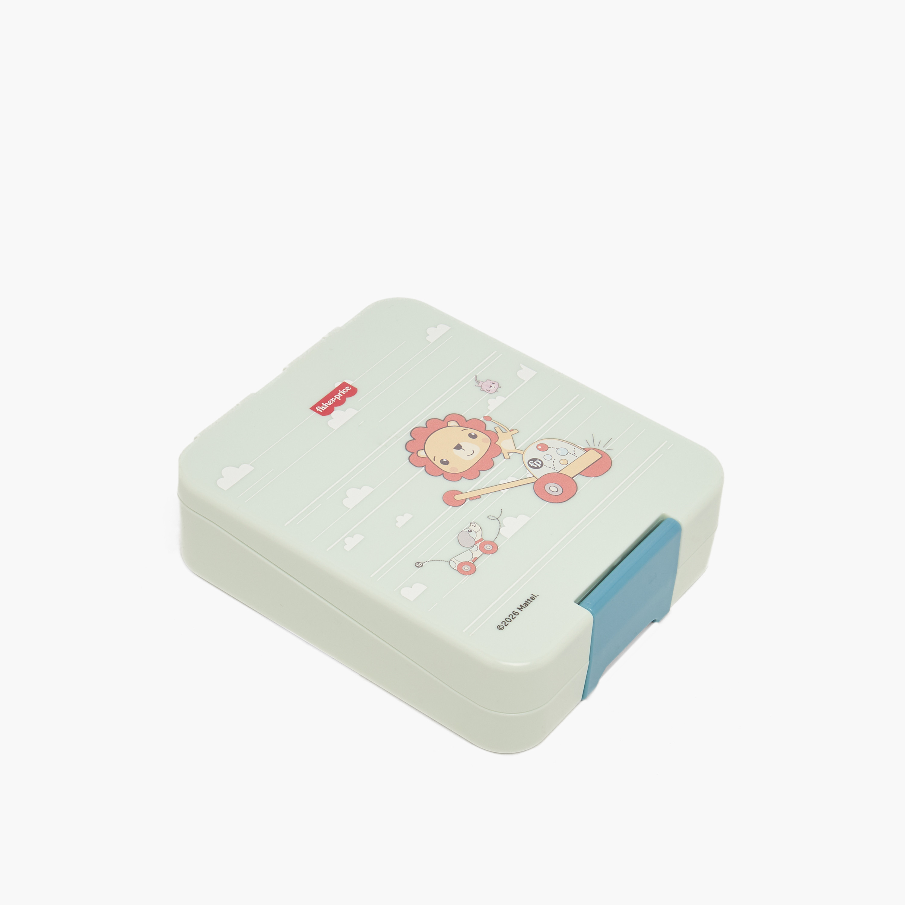 Fisher-Price Lion Print Bento Lunch Box for Boys with 3 Compartments-school-lunchessentials-lunchboxes-image-1