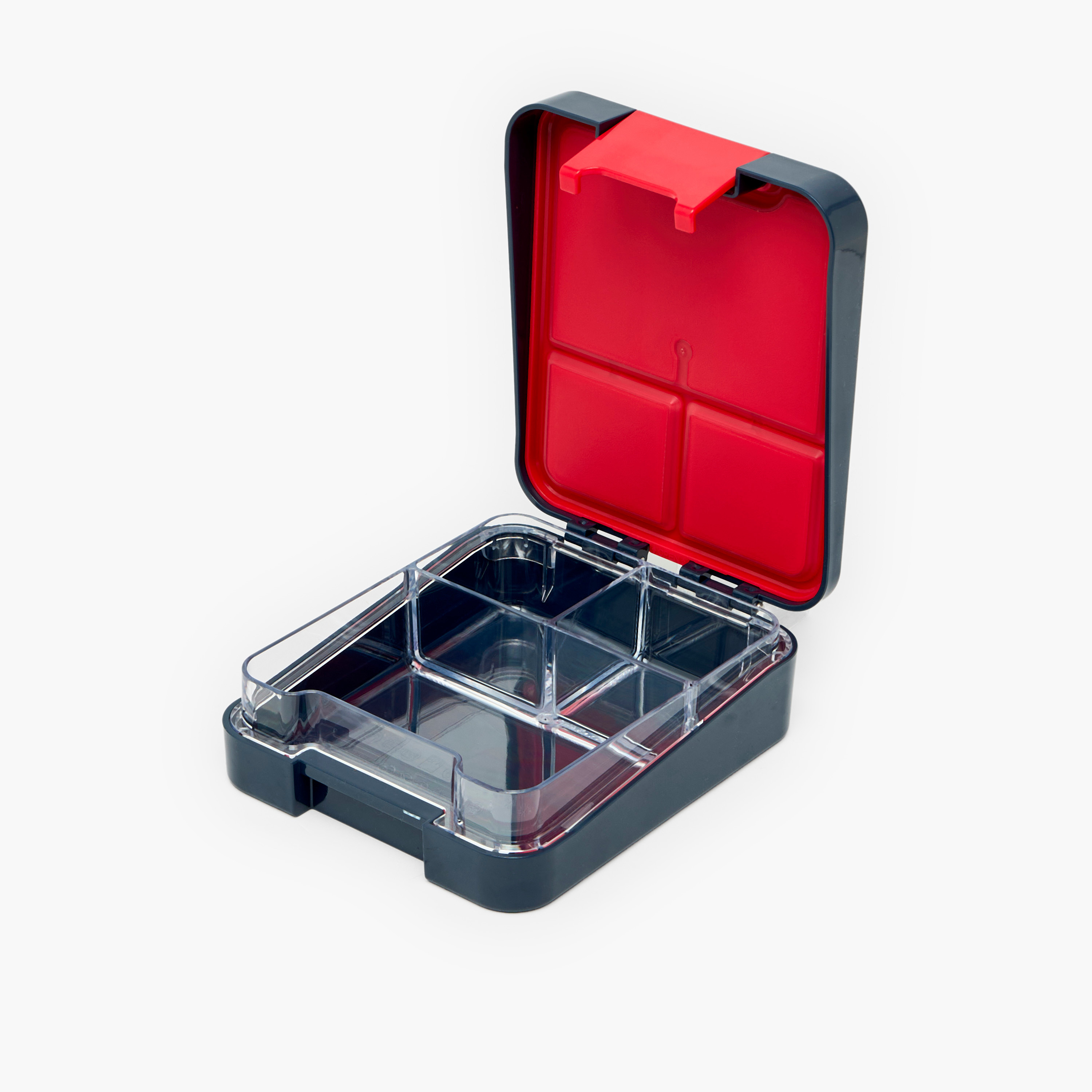 Hot Wheels Print Bento Lunch Box for Boys with 3 Compartments - 640 ml-school-lunchessentials-lunchboxes-image-6