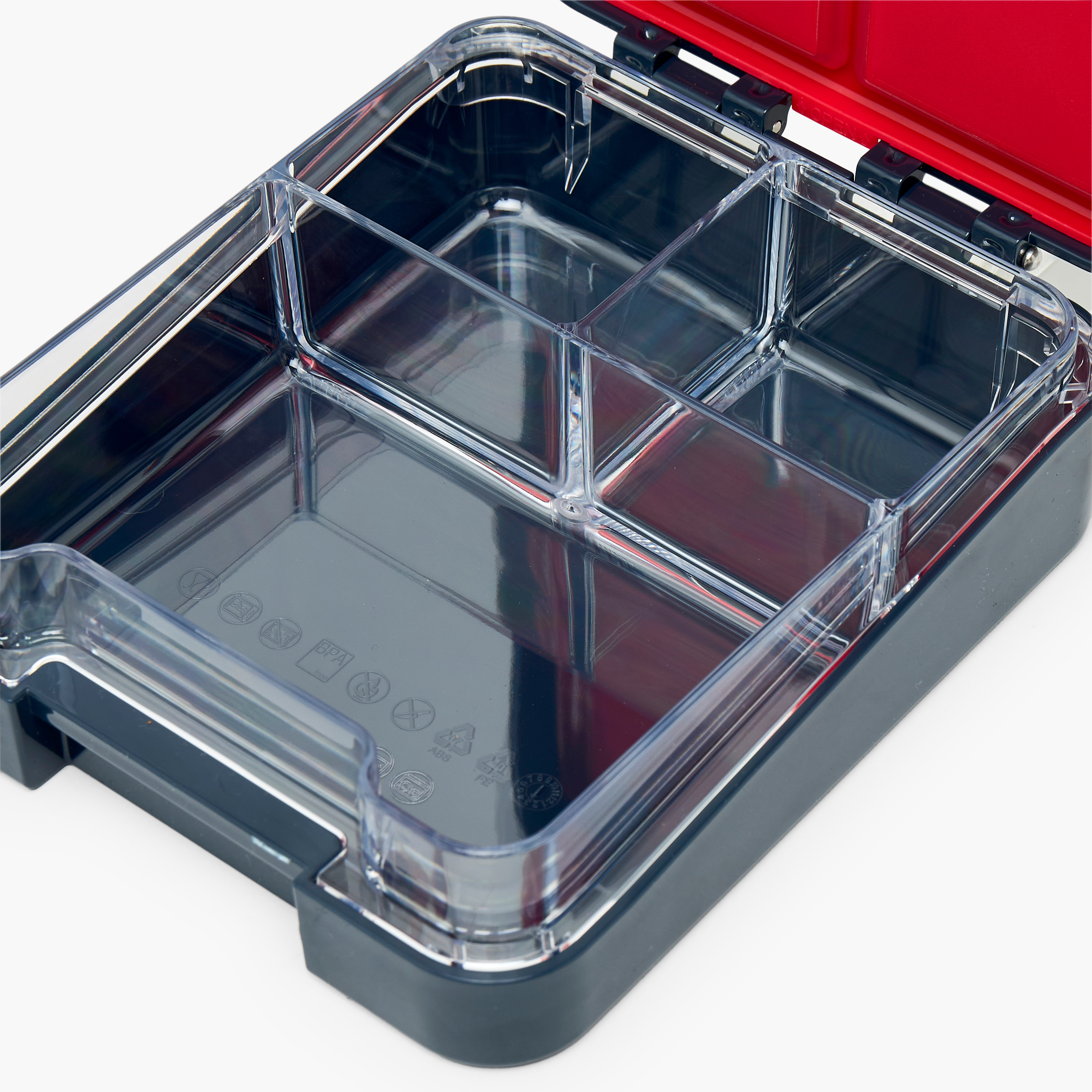 Hot Wheels Print Bento Lunch Box for Boys with 3 Compartments - 640 ml-school-lunchessentials-lunchboxes-image-8