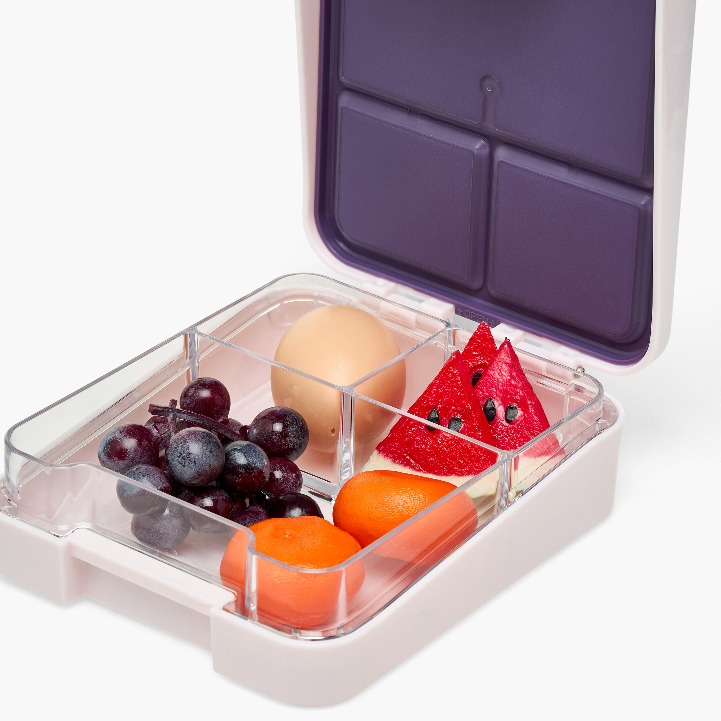 صندوق غداء بينتو بطبعات دب للبنات مع غطاء بمشبك إغلاق من فيشر برايس - 640 مل-school-lunchessentials-lunchboxes-image-9