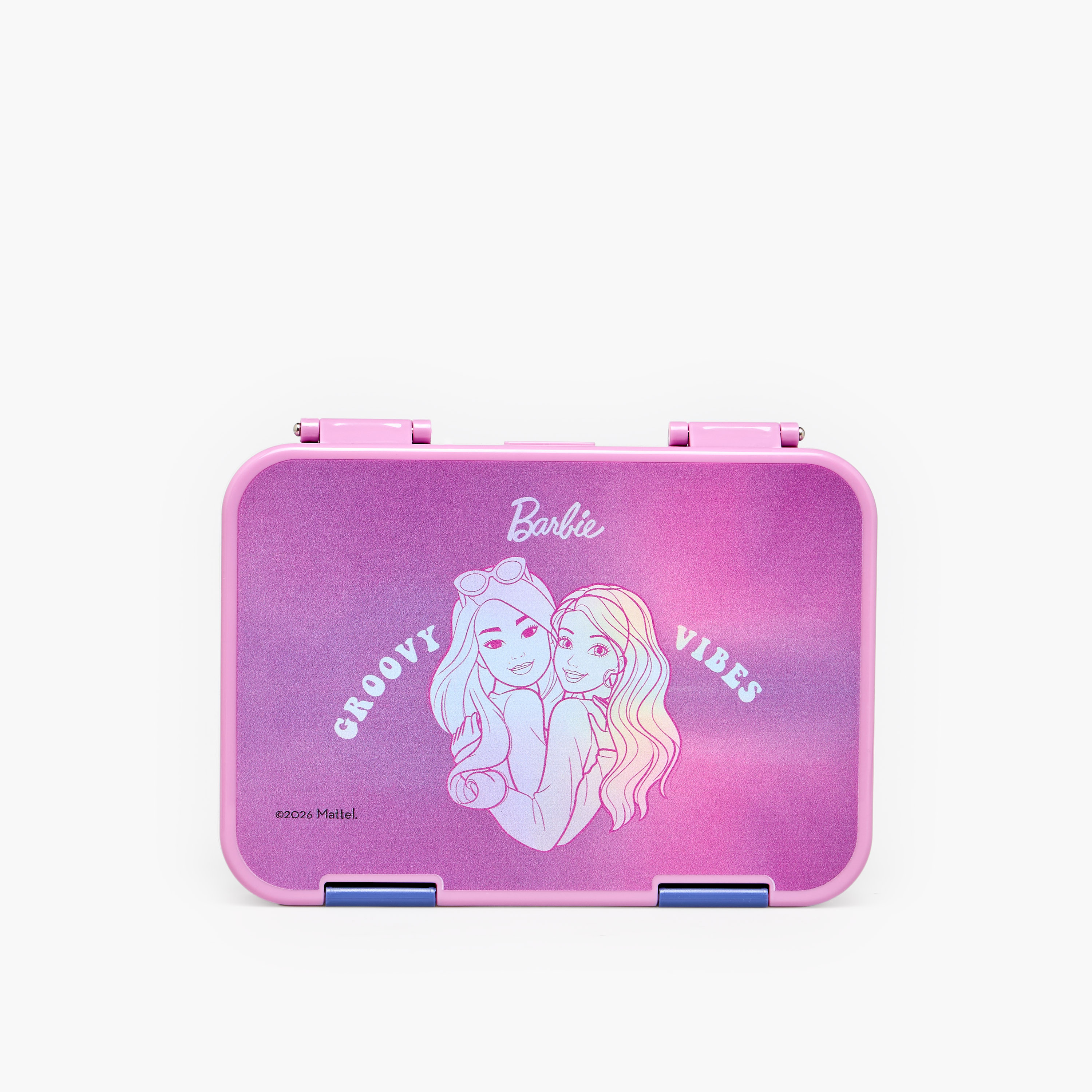صندوق غداء باربي للبنات بقفل محكم الإغلاق-school-lunchessentials-lunchboxes-image-4