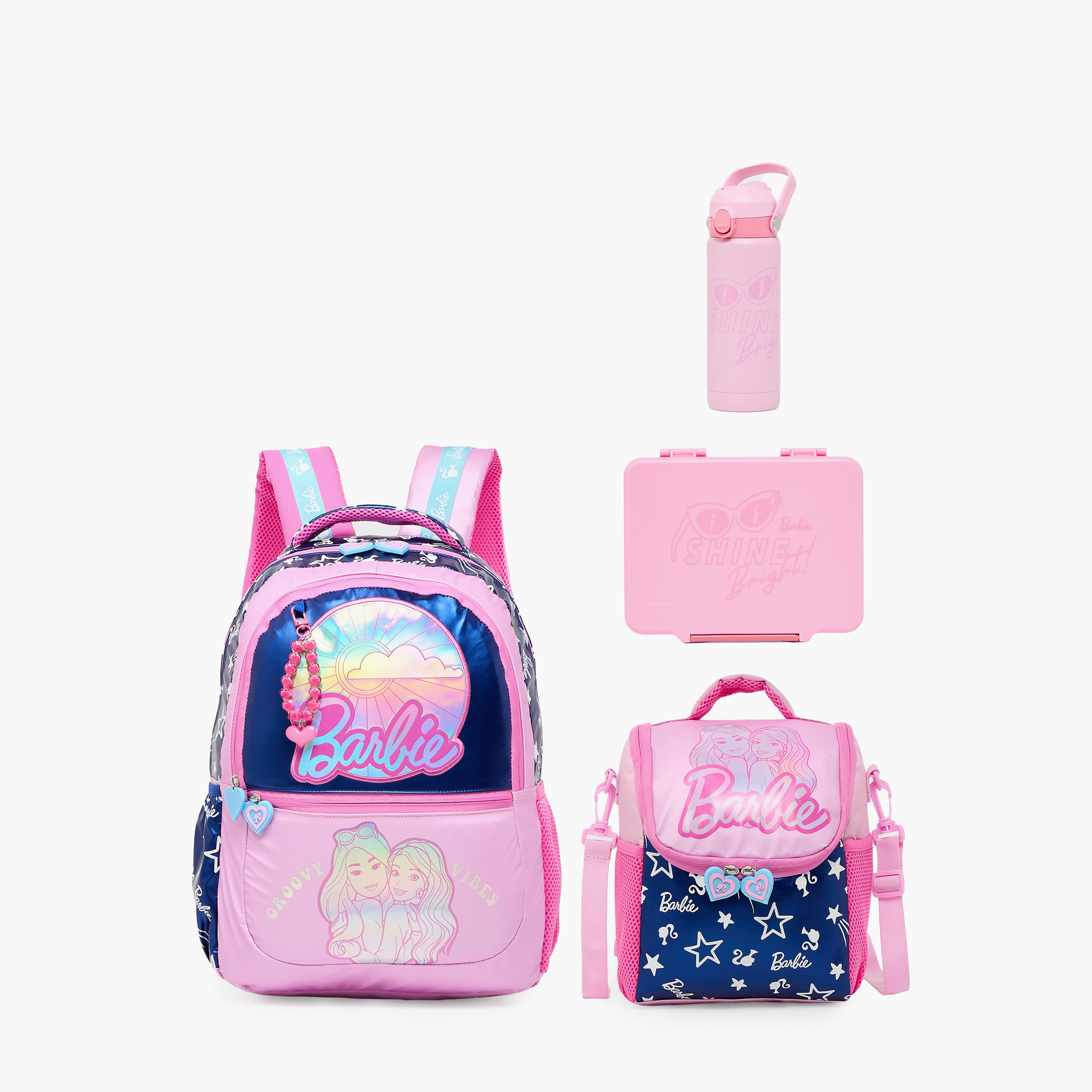 Barbie Lunch Box for Girls with 6 Compartments - 1.2 L-school-lunchessentials-lunchboxes-image-11
