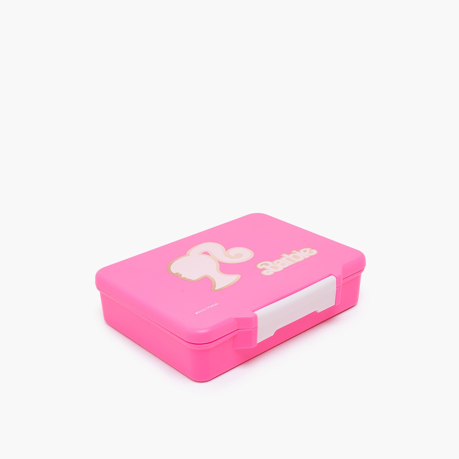 شنطة غداء بطبعة باربي للبنات مع أدوات طعام - 1 لتر-school-lunchessentials-lunchboxes-image-10