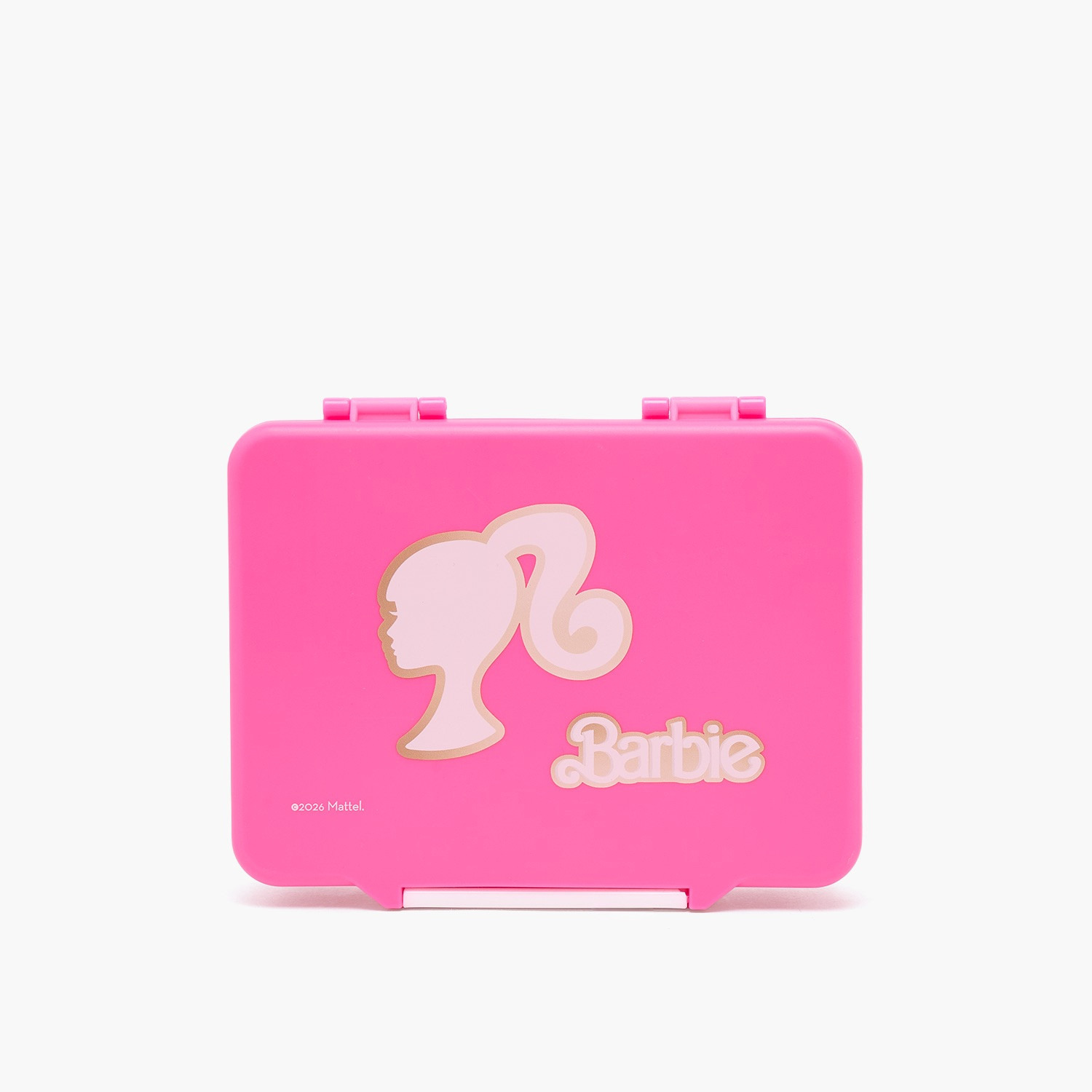 شنطة غداء بطبعة باربي للبنات مع أدوات طعام - 1 لتر-school-lunchessentials-lunchboxes-image-3