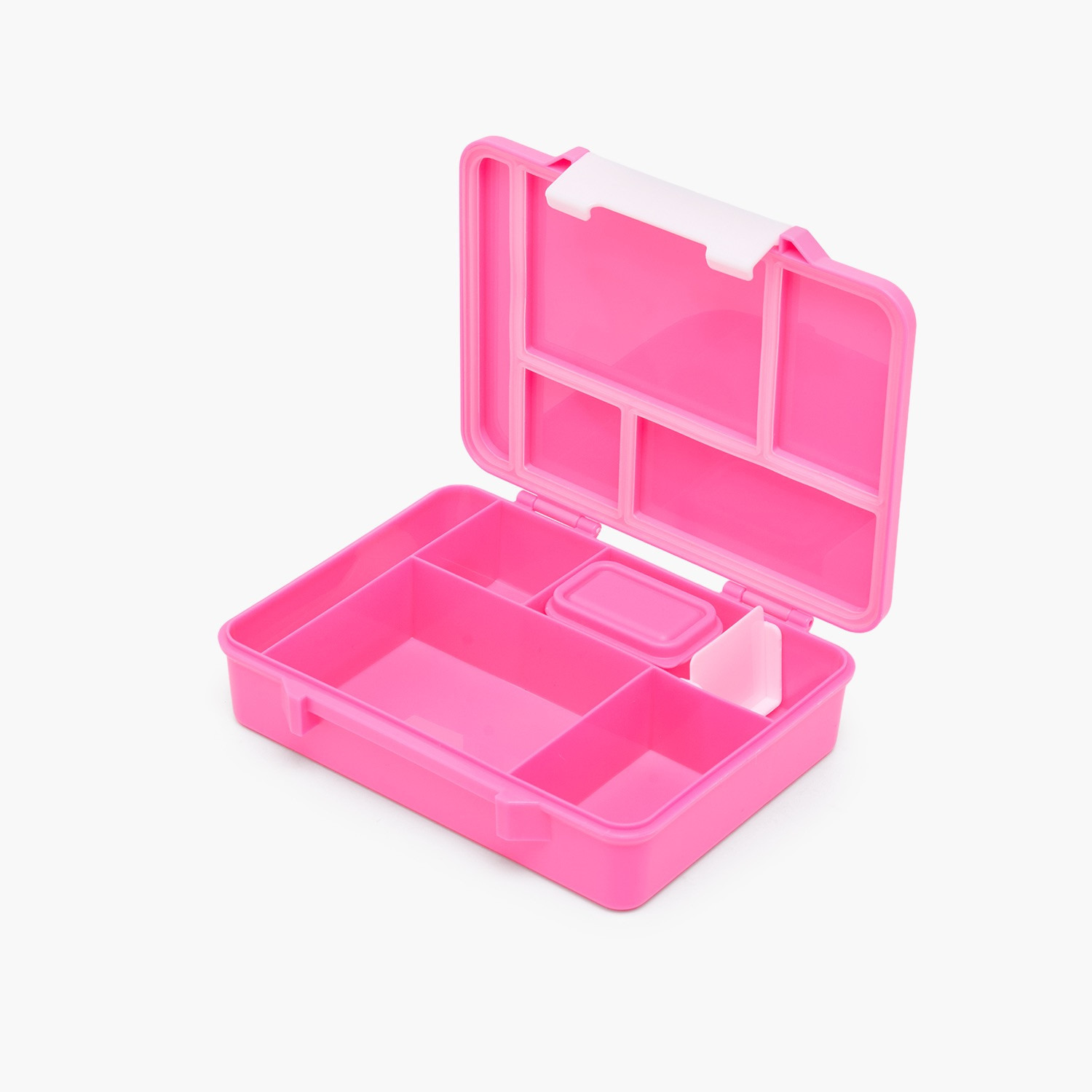 شنطة غداء بطبعة باربي للبنات مع أدوات طعام - 1 لتر-school-lunchessentials-lunchboxes-image-6
