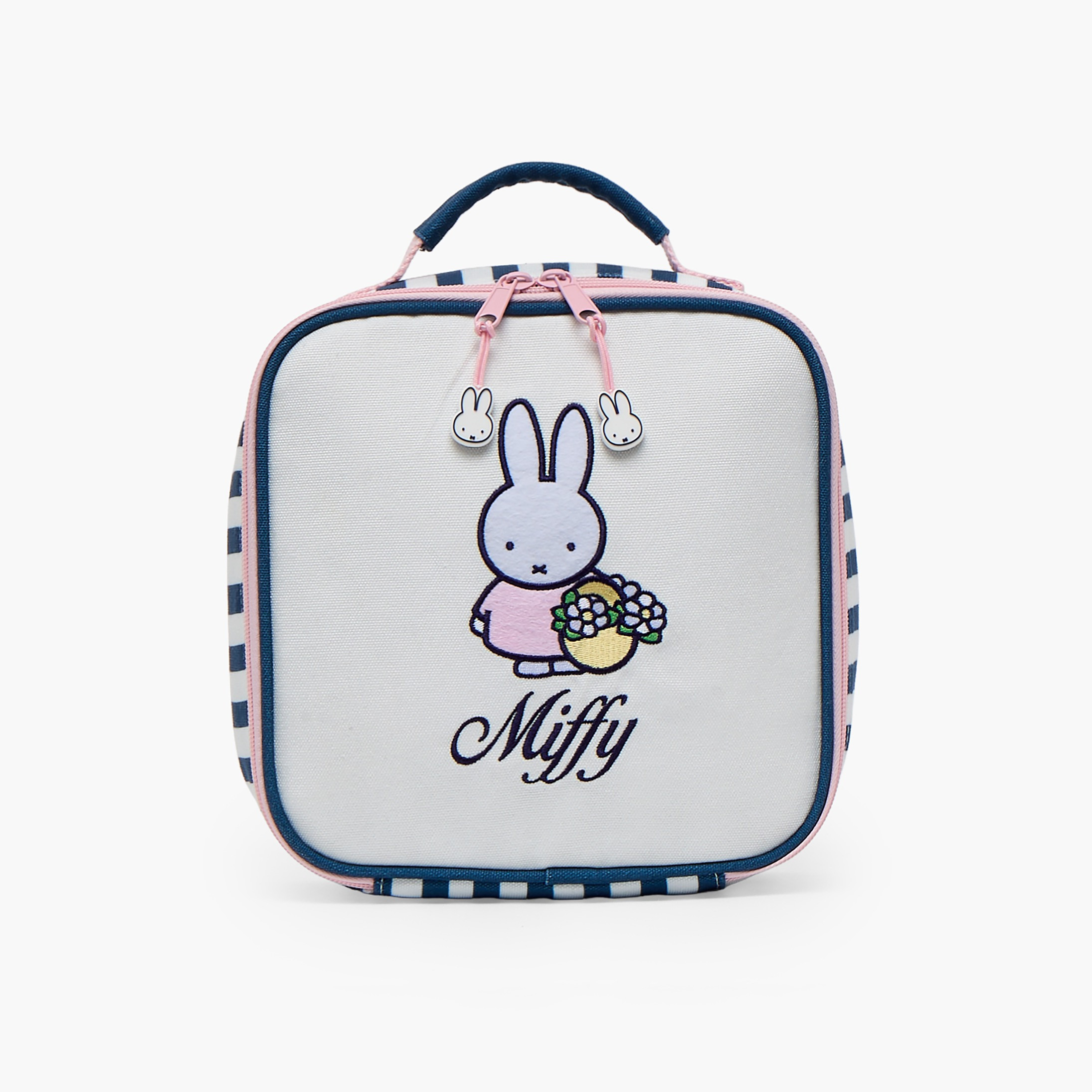 شنطة غداء مطرزة بمقبض علوي للبنات بعمر 5-8 سنوات من ميرسيس-school-lunchessentials-lunchbags-image-1