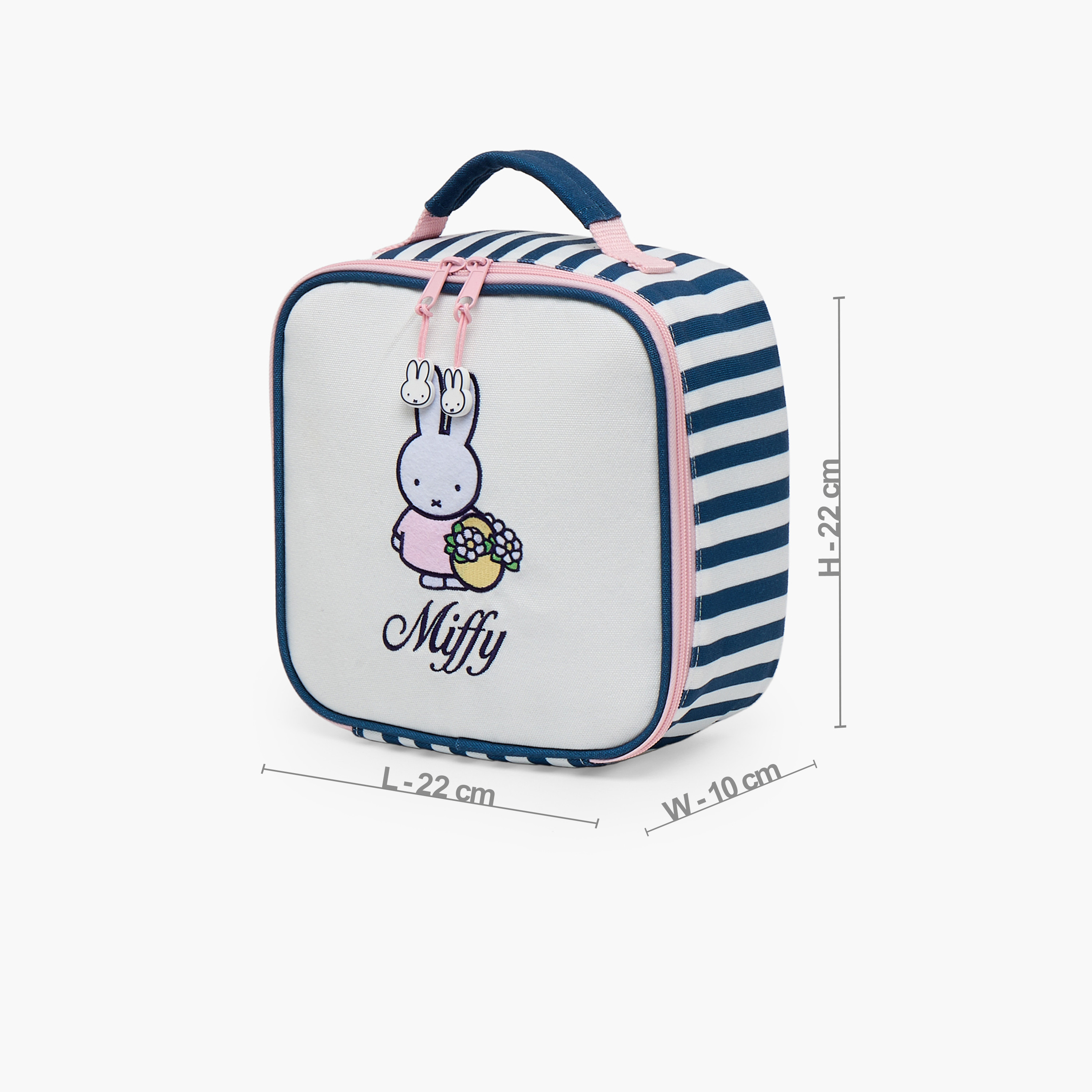 شنطة غداء مطرزة بمقبض علوي للبنات بعمر 5-8 سنوات من ميرسيس-school-lunchessentials-lunchbags-image-6