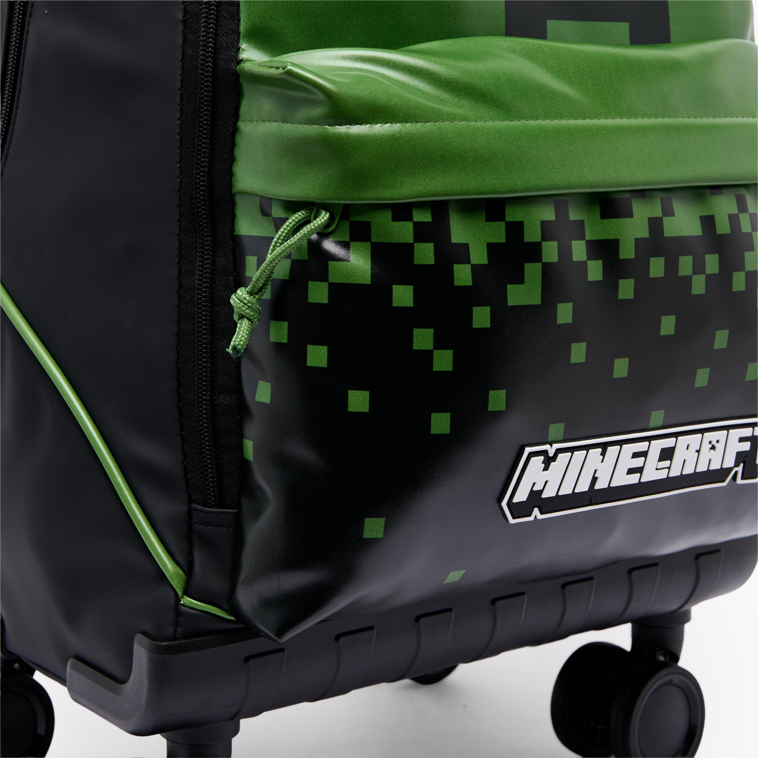 Microsoft Mojang Studios Printed Trolley Bag for Boys 8-12 Years with Wheels - 18 inches-school-bagsandbackpacks-trolleybags-image-7
