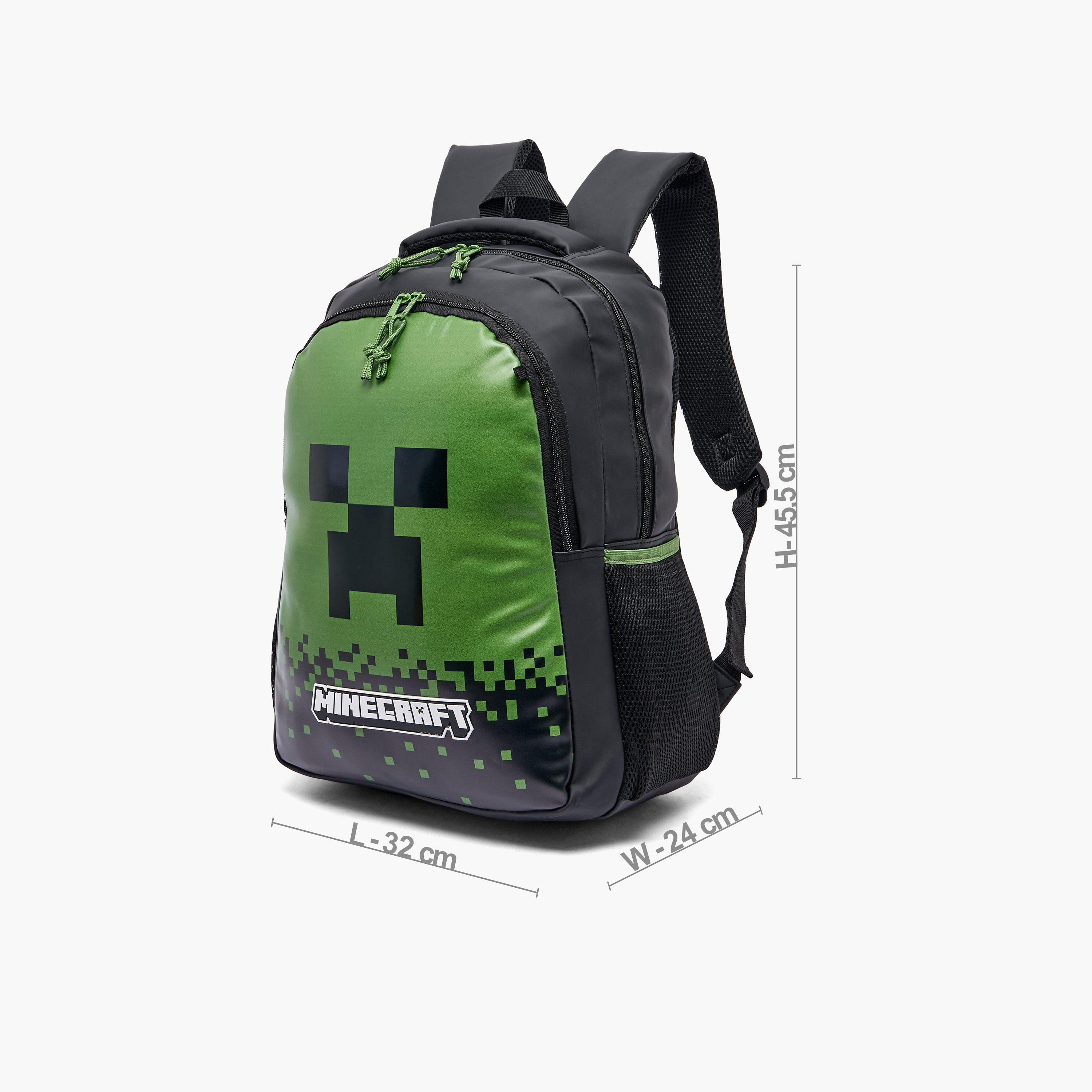 Microsoft Mojang Studios Printed Backpack for Boys 8-12 Years with Padded Straps - 17 inches-school-bagsandbackpacks-backpacks-image-7