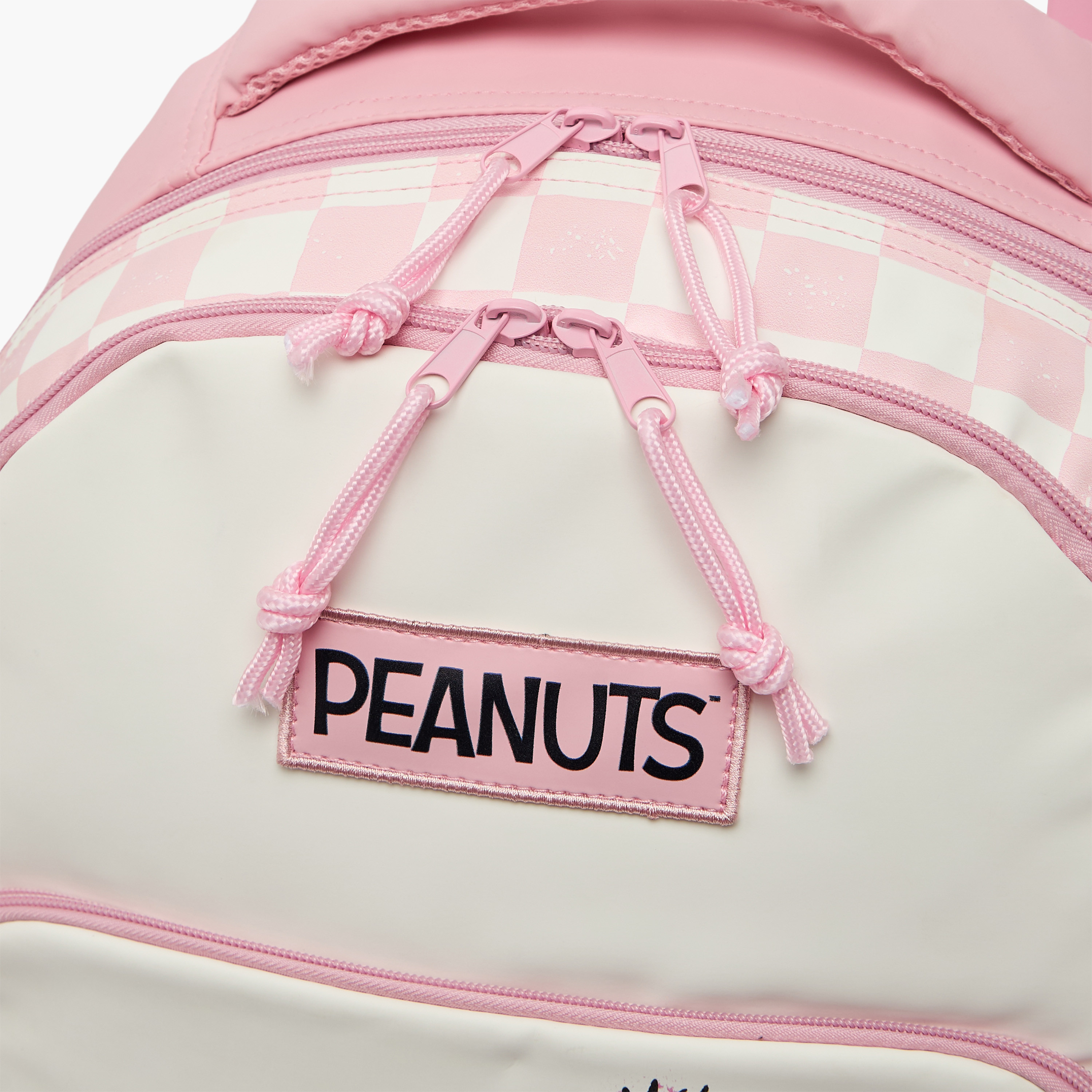 Peanuts Snoopy Print Trolley Bag for Girls 5-8 Years with Laptop Compartment - 16 inches-school-bagsandbackpacks-trolleybags-image-5