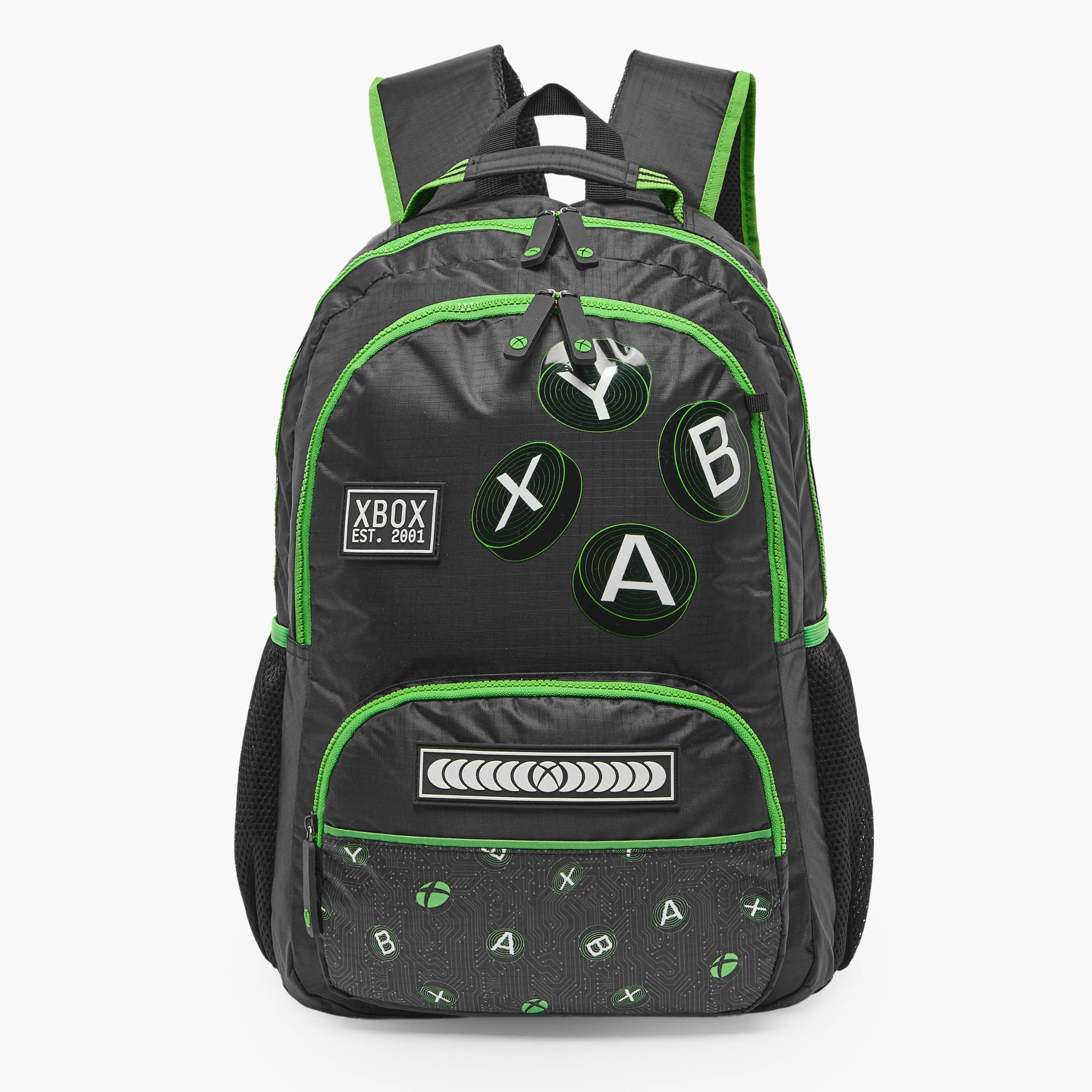 Microsoft Xbox Print Backpack for Boys 8-13 Years with Padded Shoulder Straps-school-bagsandbackpacks-backpacks-image-2